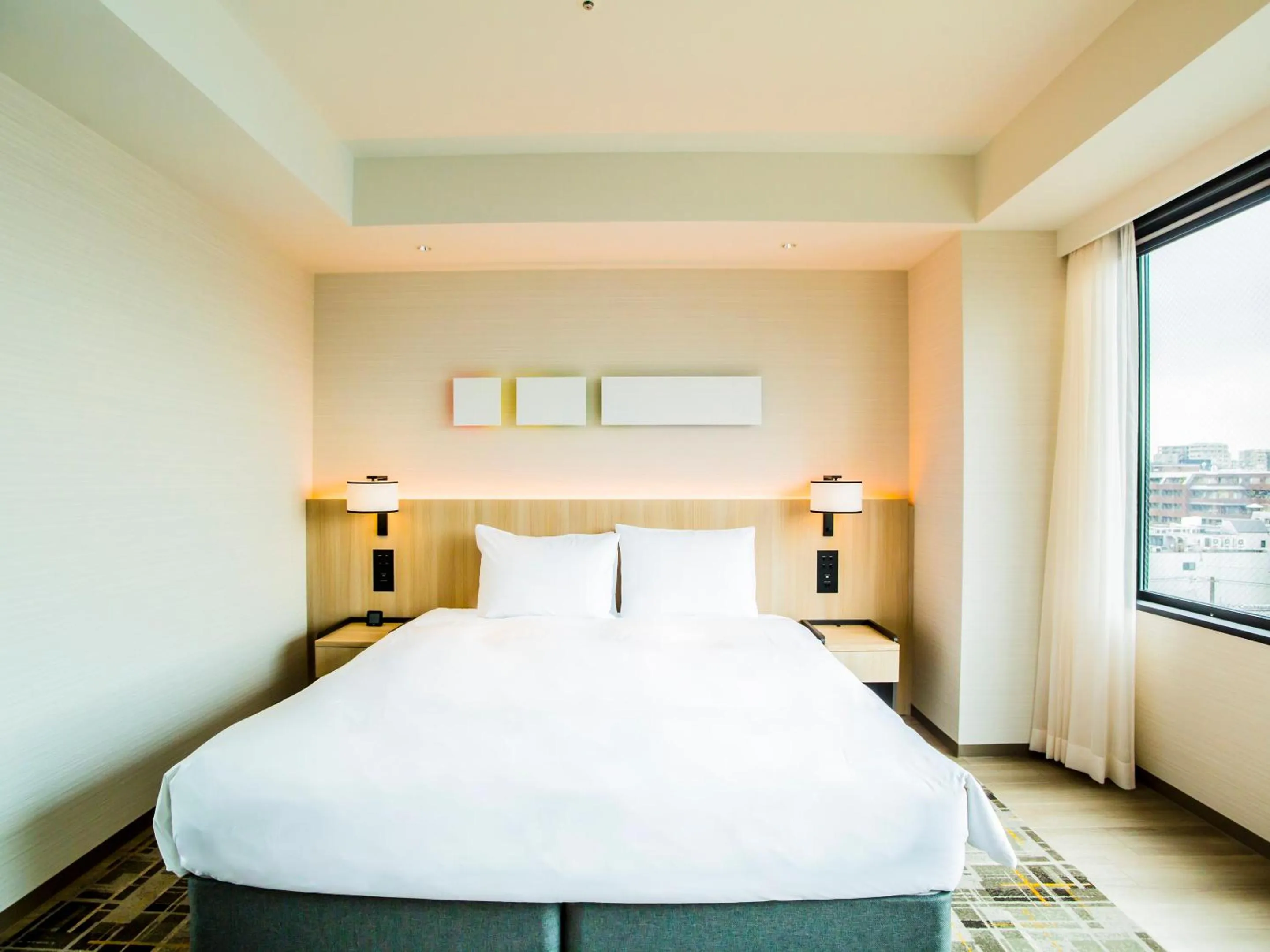 Photo of the whole room, Bed in Hyatt Place Kyoto