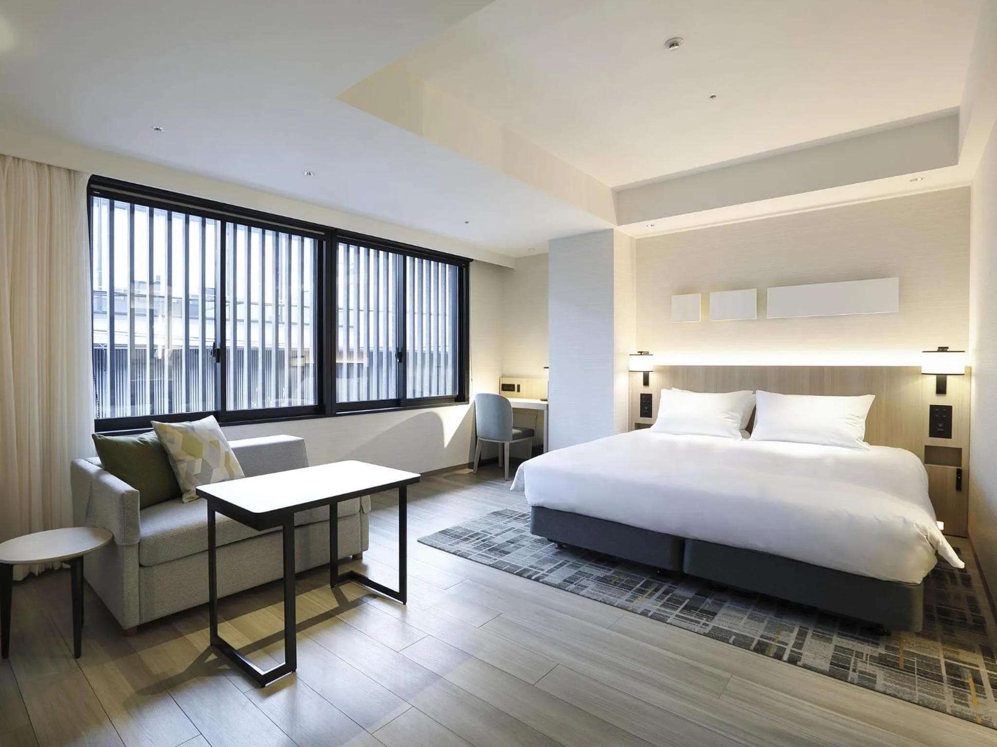 Photo of the whole room, Bed in Hyatt Place Kyoto