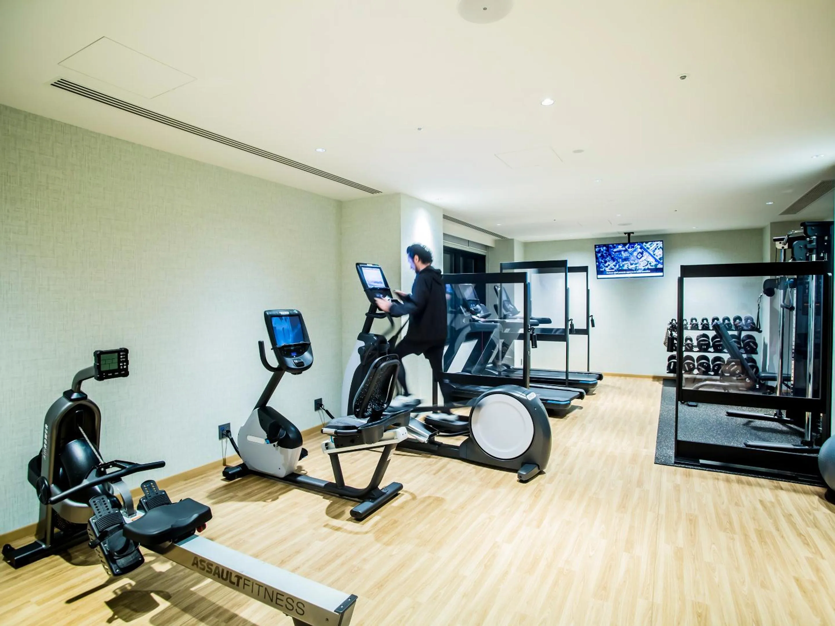 Fitness centre/facilities in Hyatt Place Kyoto