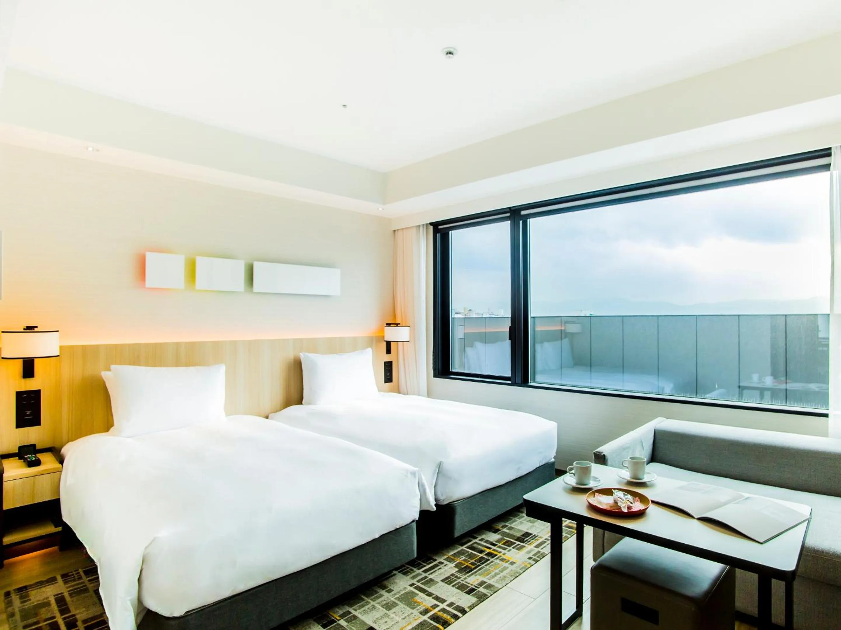 Photo of the whole room, Bed in Hyatt Place Kyoto