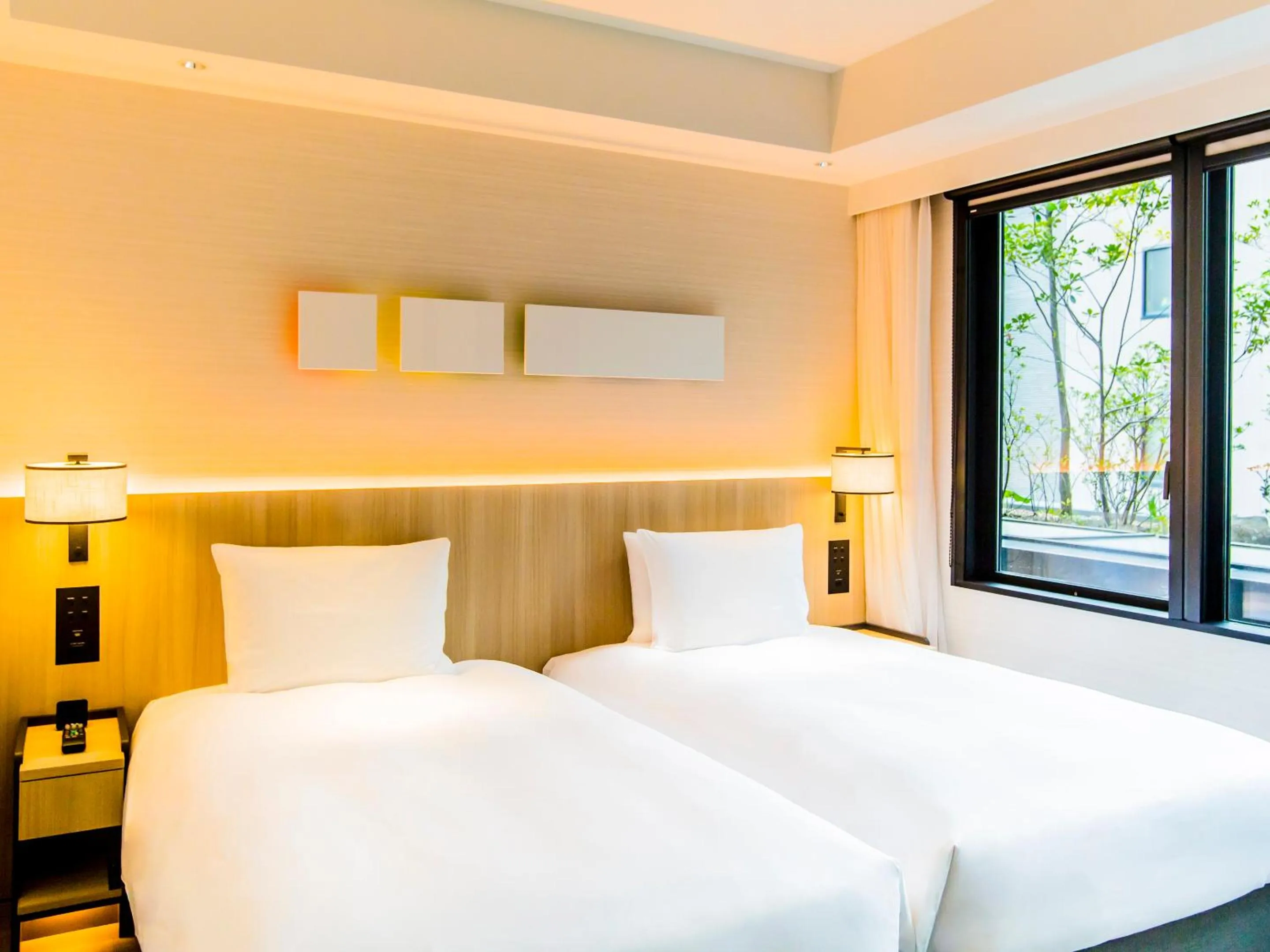 Photo of the whole room, Bed in Hyatt Place Kyoto