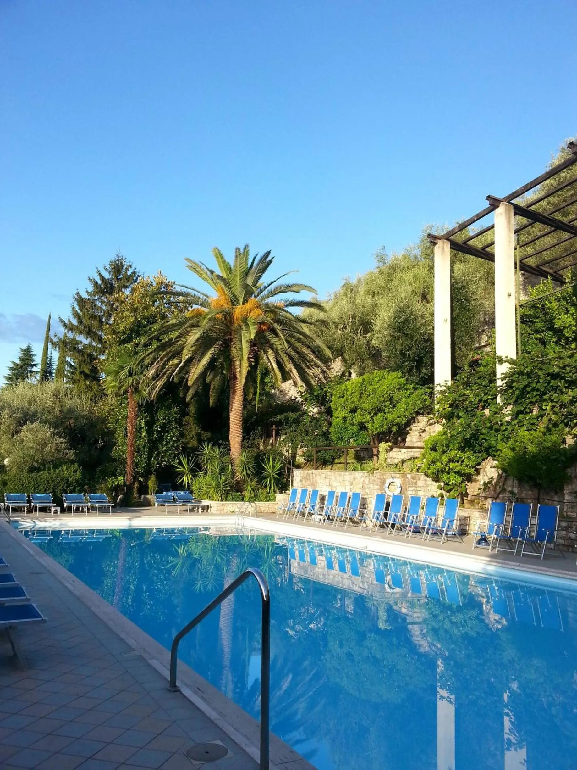 Swimming pool in Hotel Palazzina