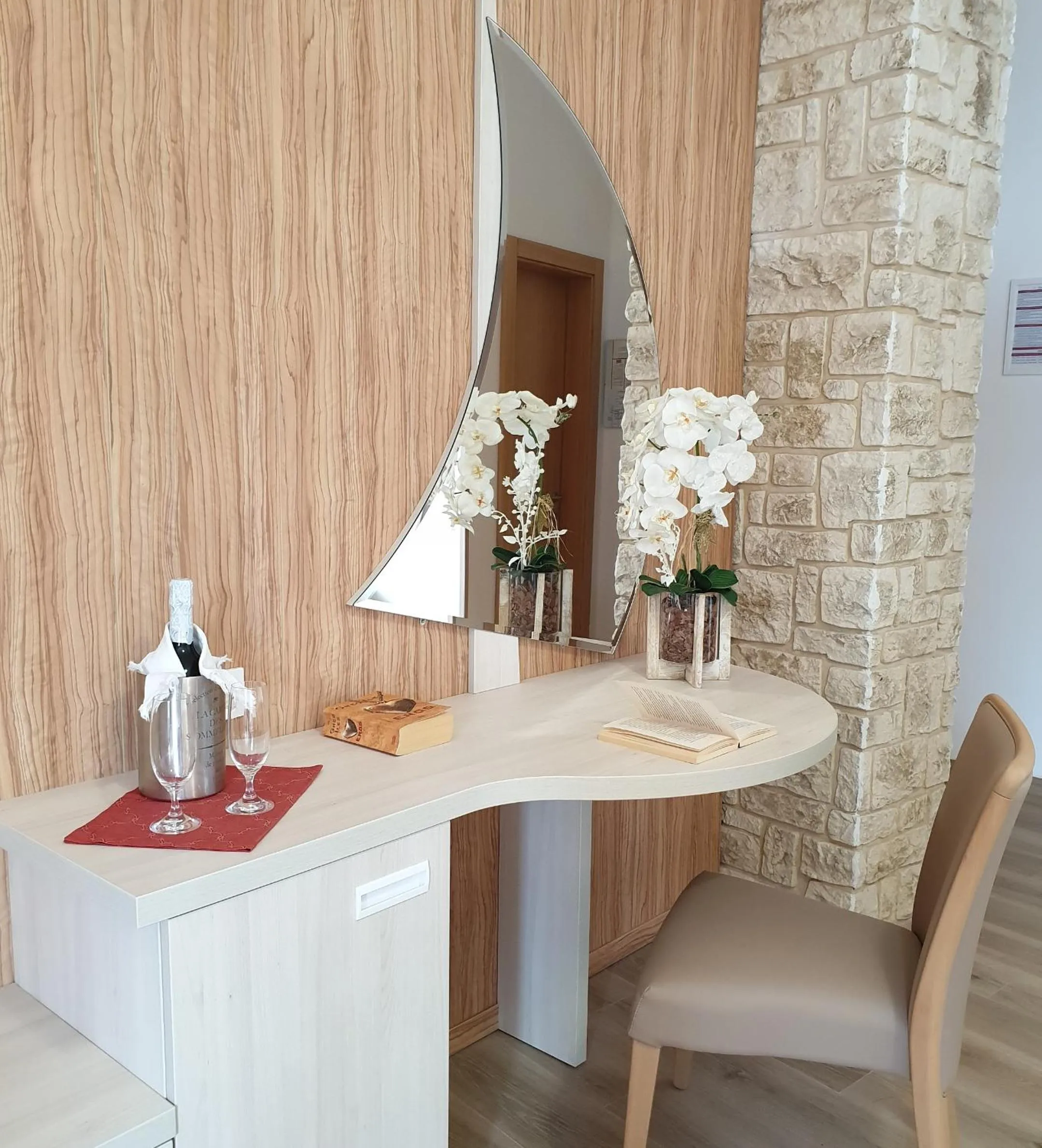 Decorative detail in Hotel Palazzina