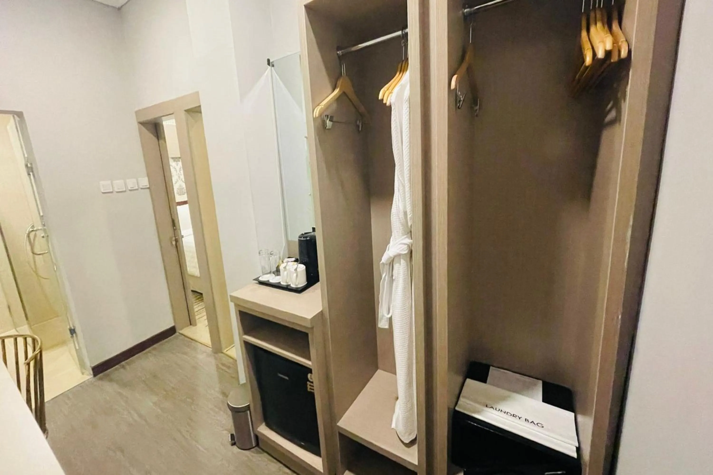 wardrobe in Best Western Batang Garing