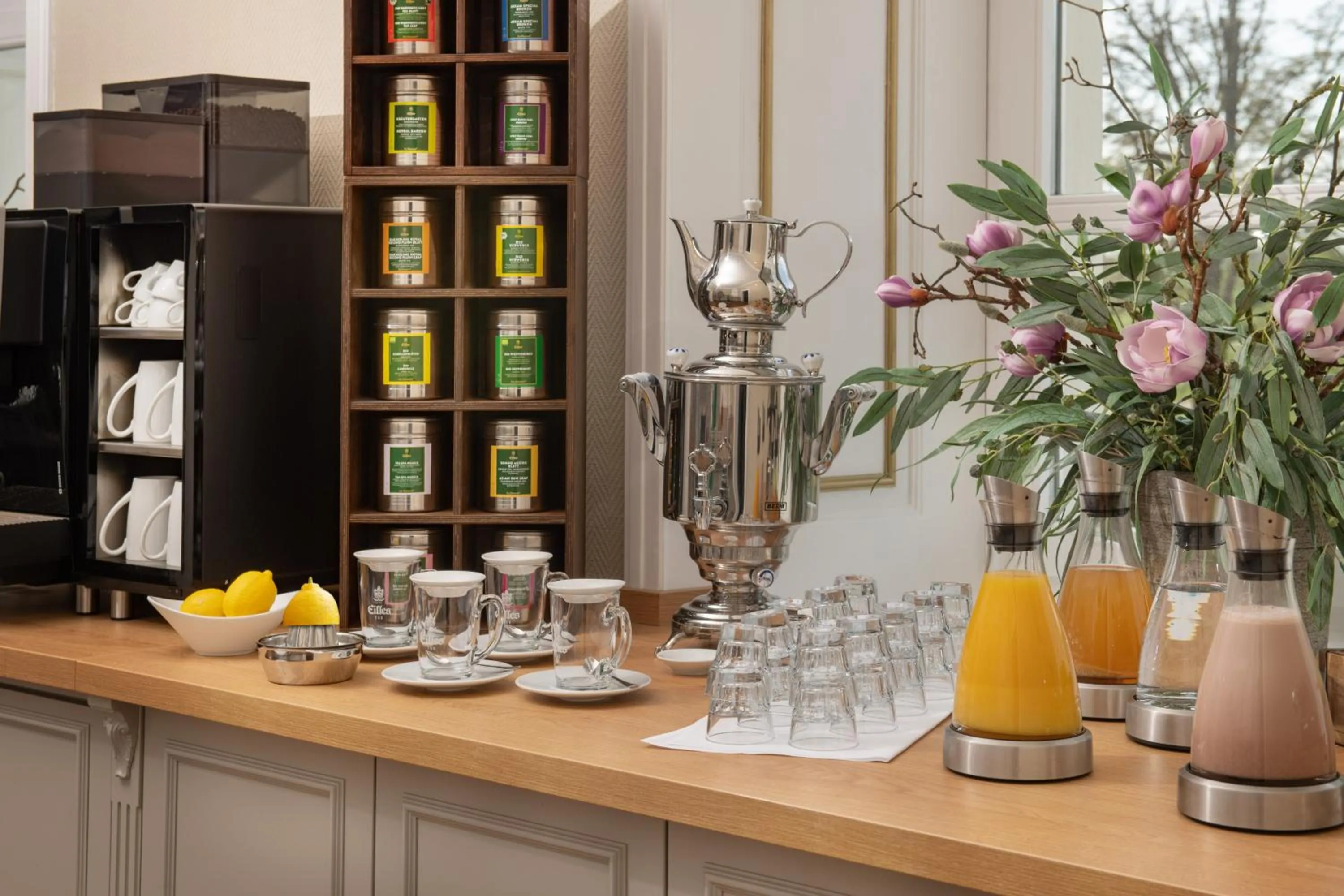 Breakfast in Hotel Schloss Rattey