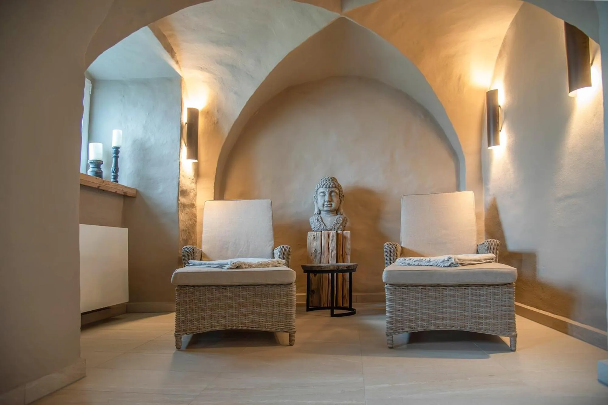 Spa and wellness centre/facilities in Hotel Schloss Rattey