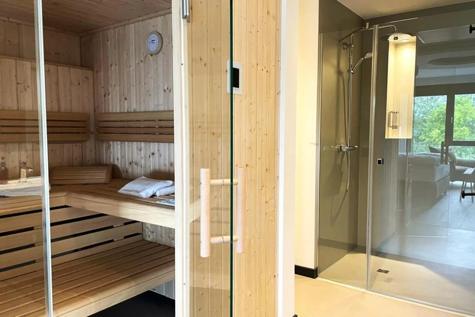 Bed in Hotel Schloss Rattey