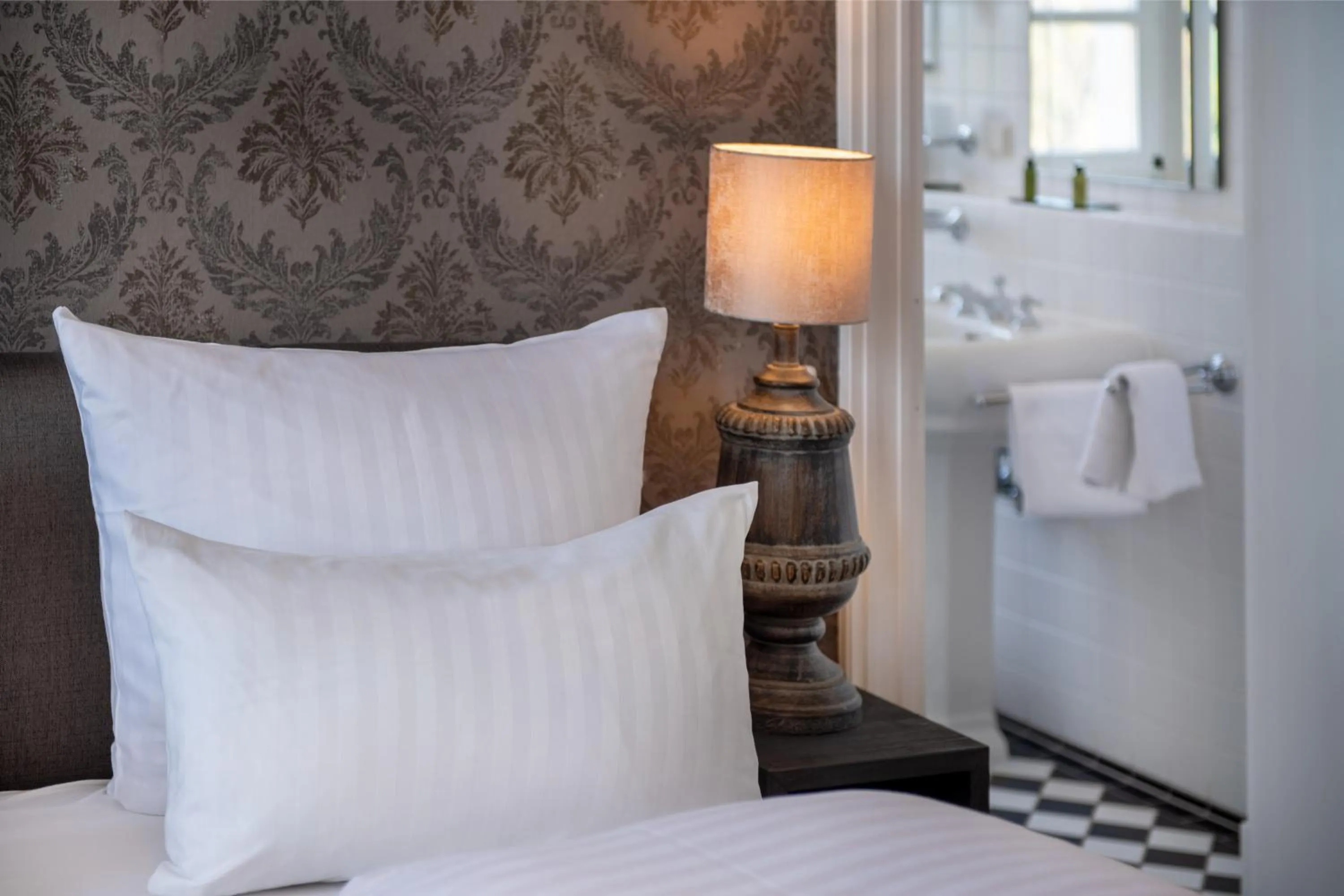 Photo of the whole room, Bed in Hotel Schloss Rattey