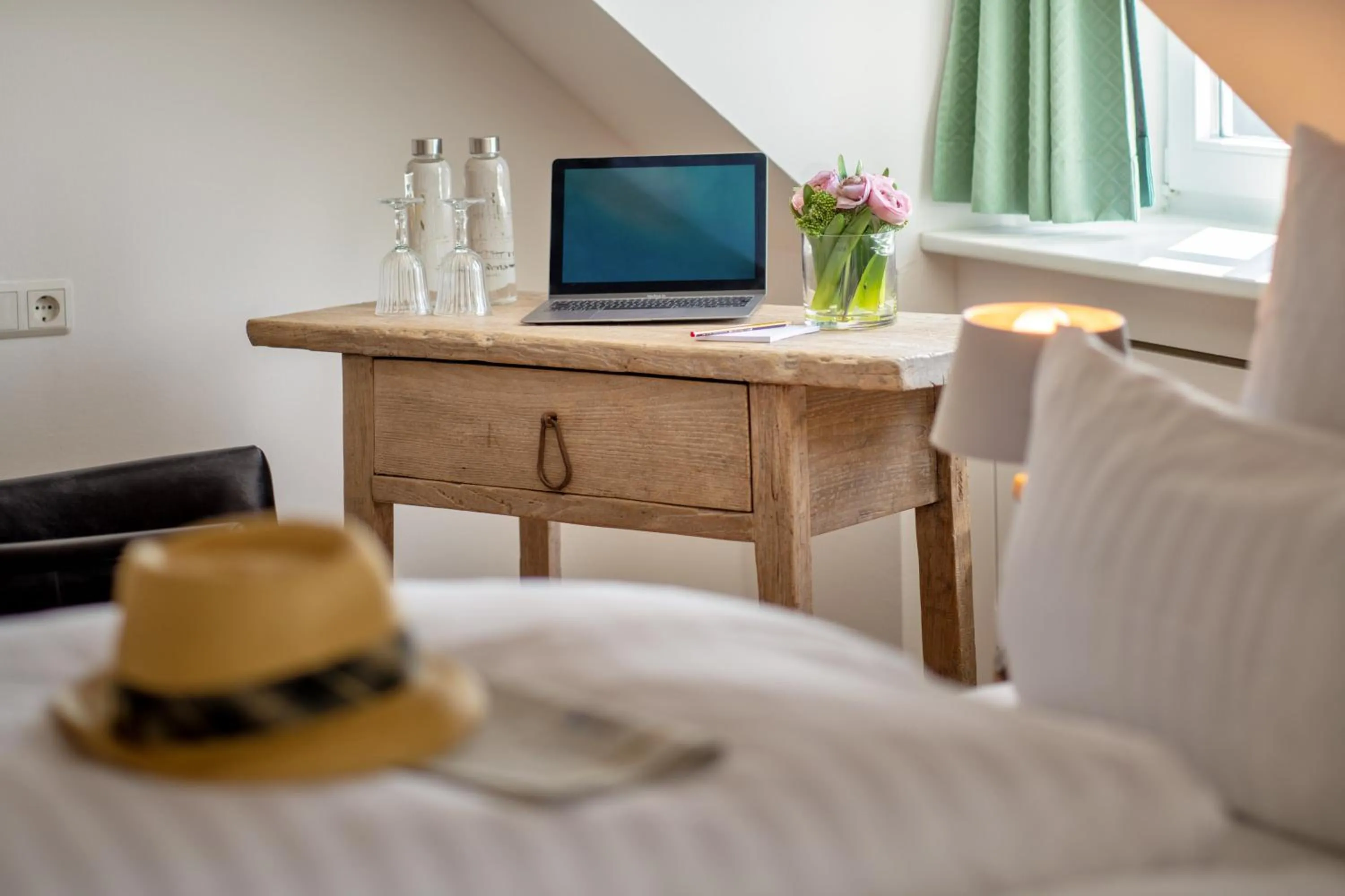 Photo of the whole room, Bed in Hotel Schloss Rattey