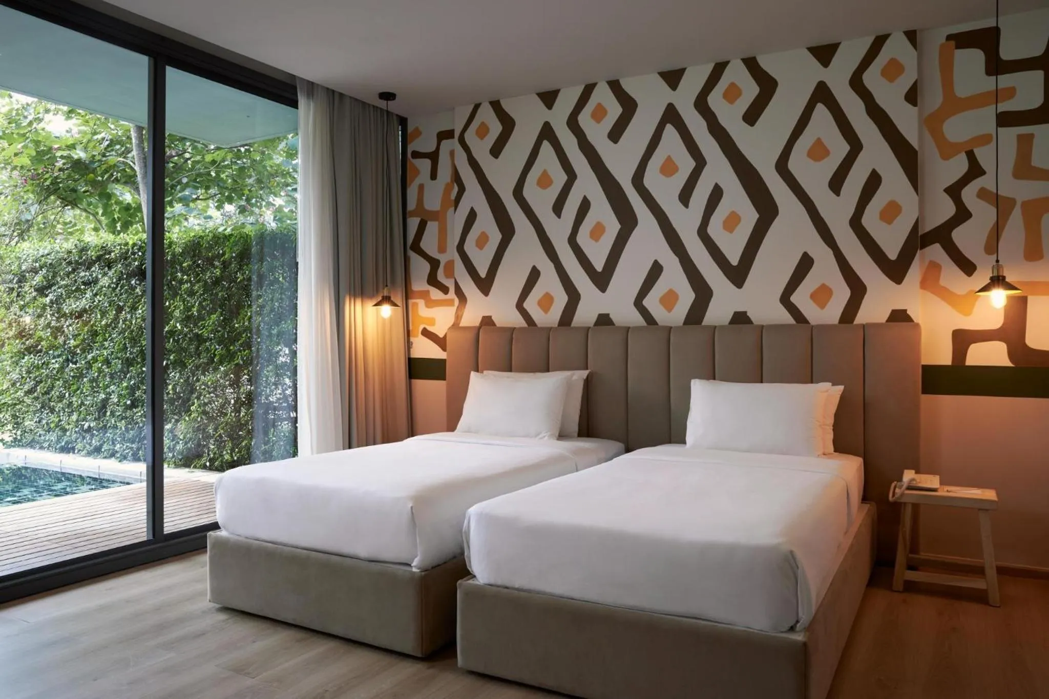 Bedroom, Bed in The Peri Hotel Khao Yai