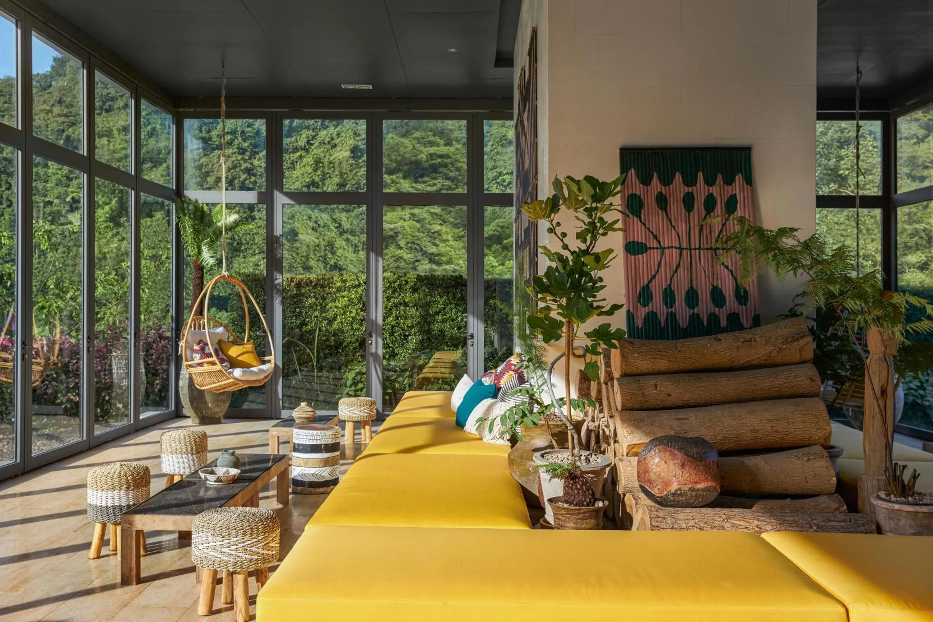 Lobby or reception in The Peri Hotel Khao Yai