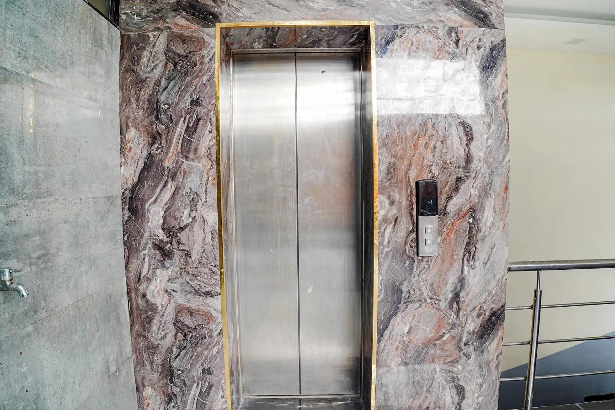 elevator in FabHotel Brij Residency