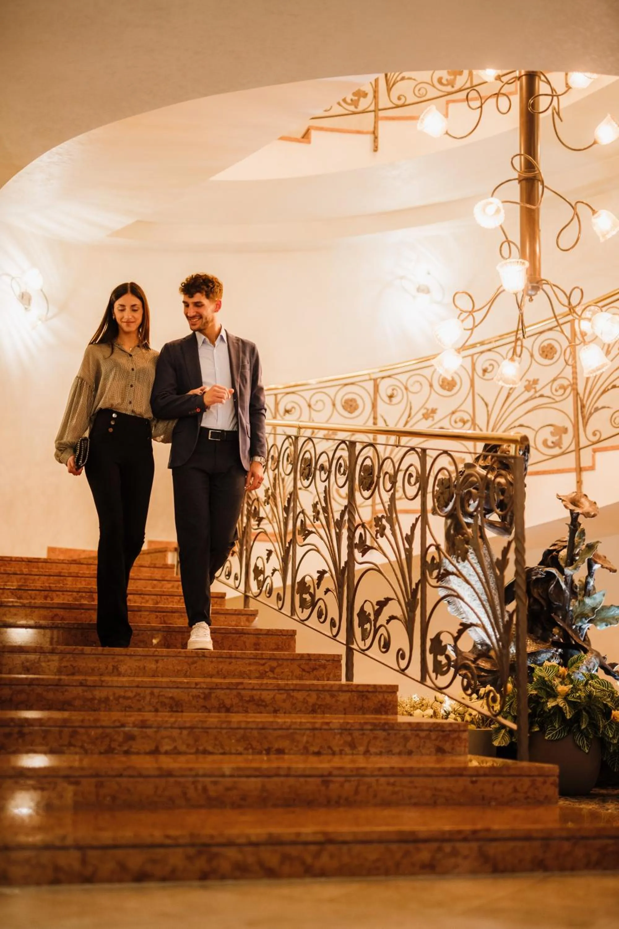 Communal lounge/ TV room in Hotel Savoy Palace