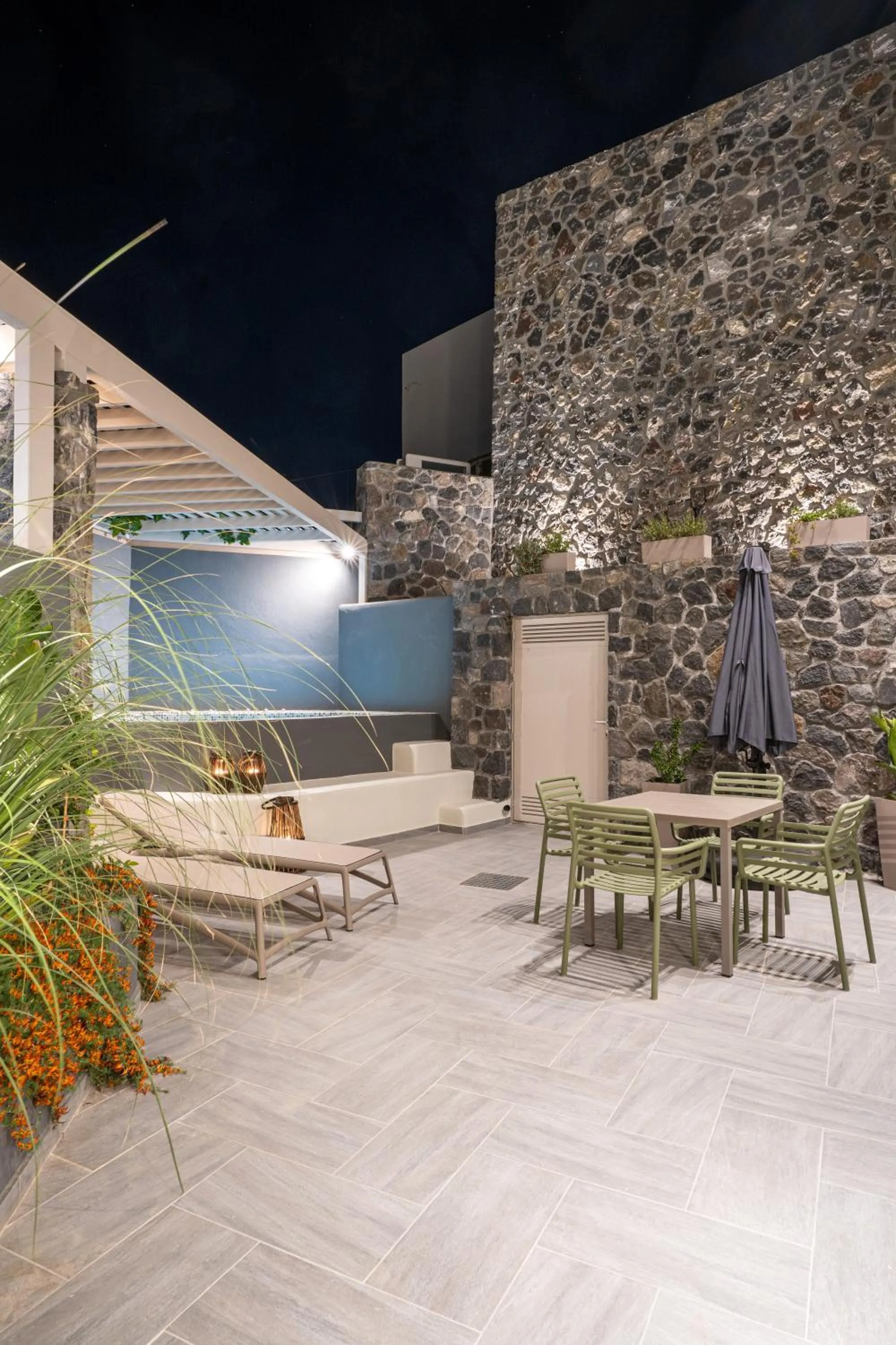 Patio in Wine and Yard Caves