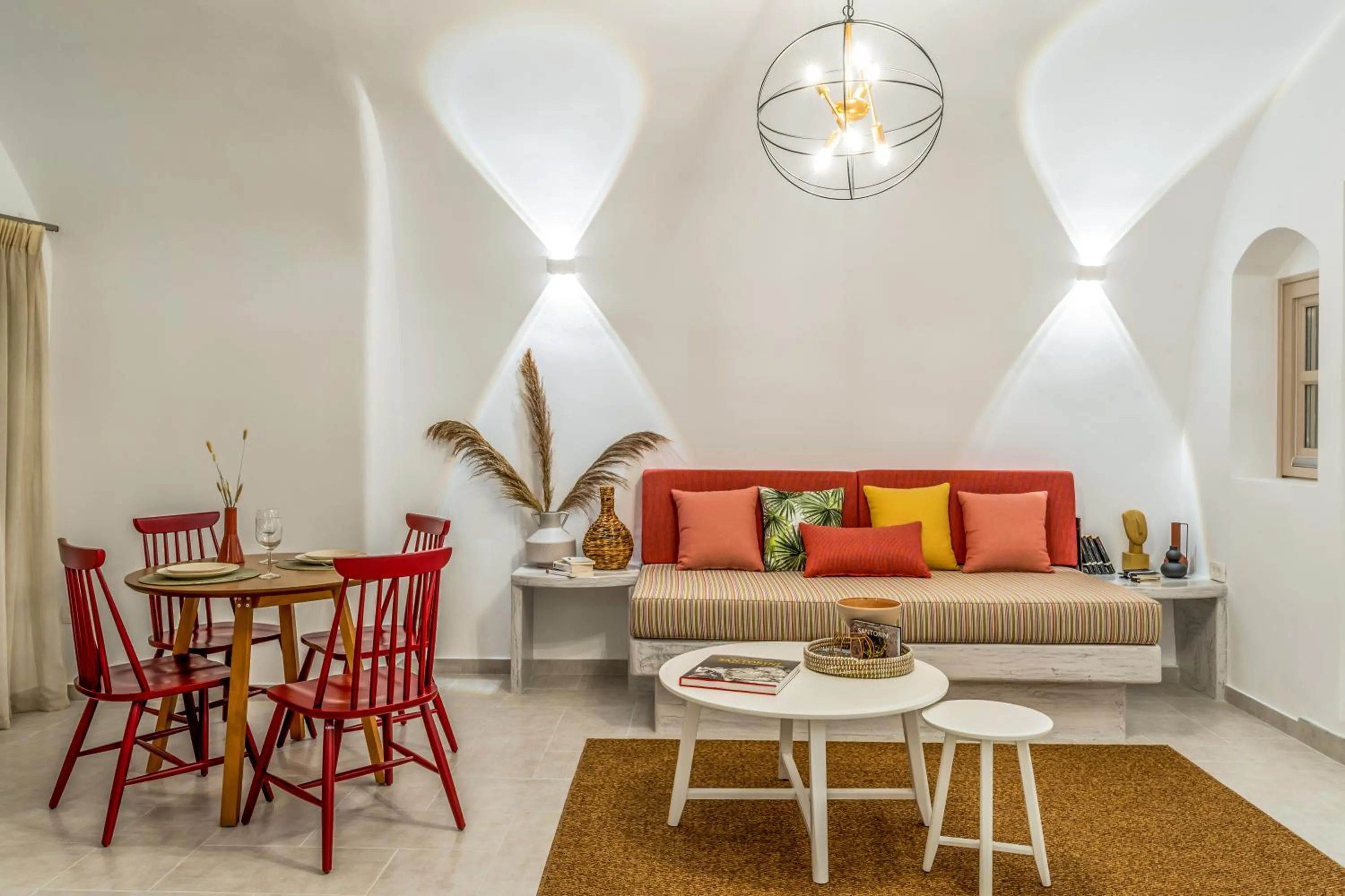 Seating area in Wine and Yard Caves