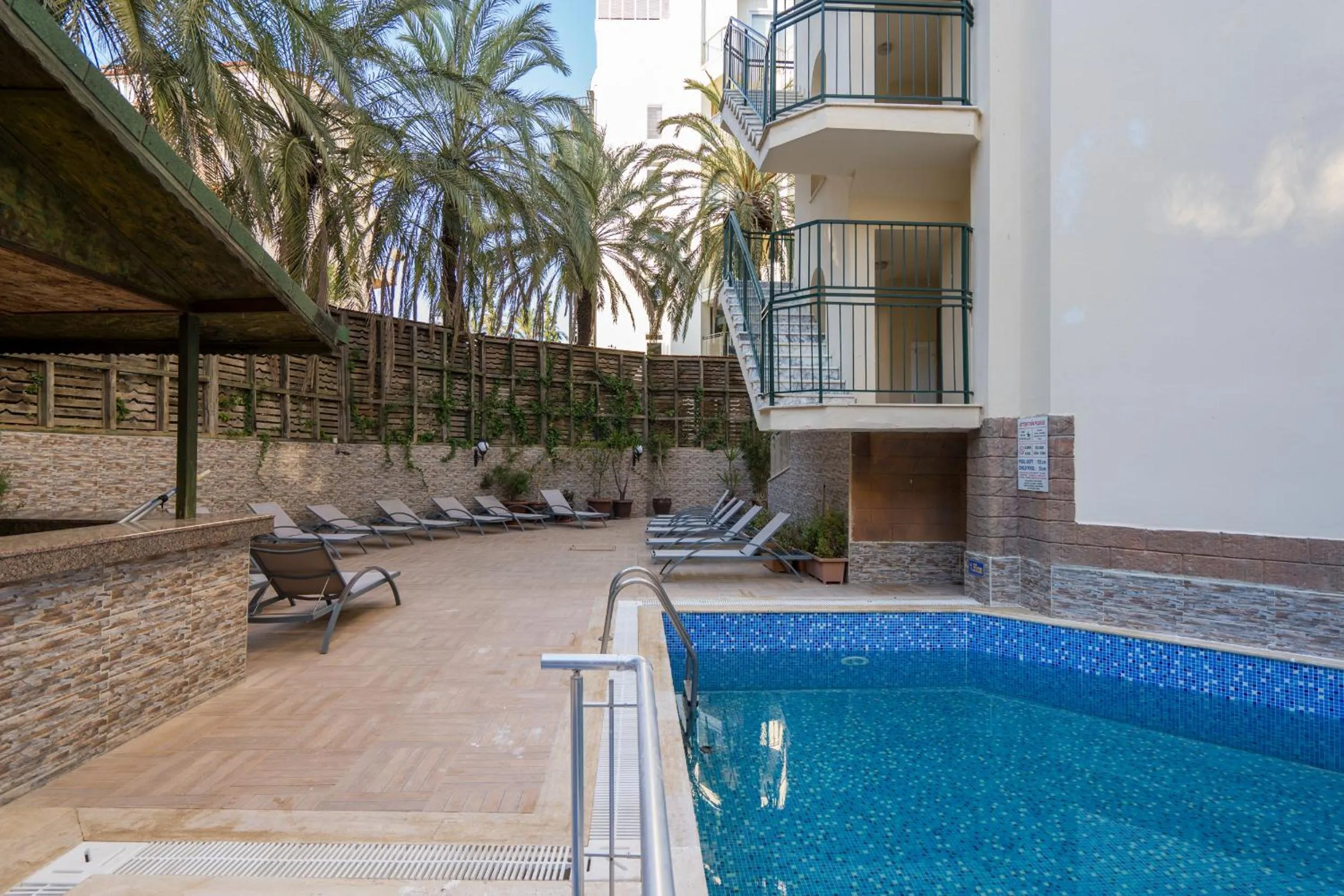 Swimming pool in Yuvam Prime Beach Hotel