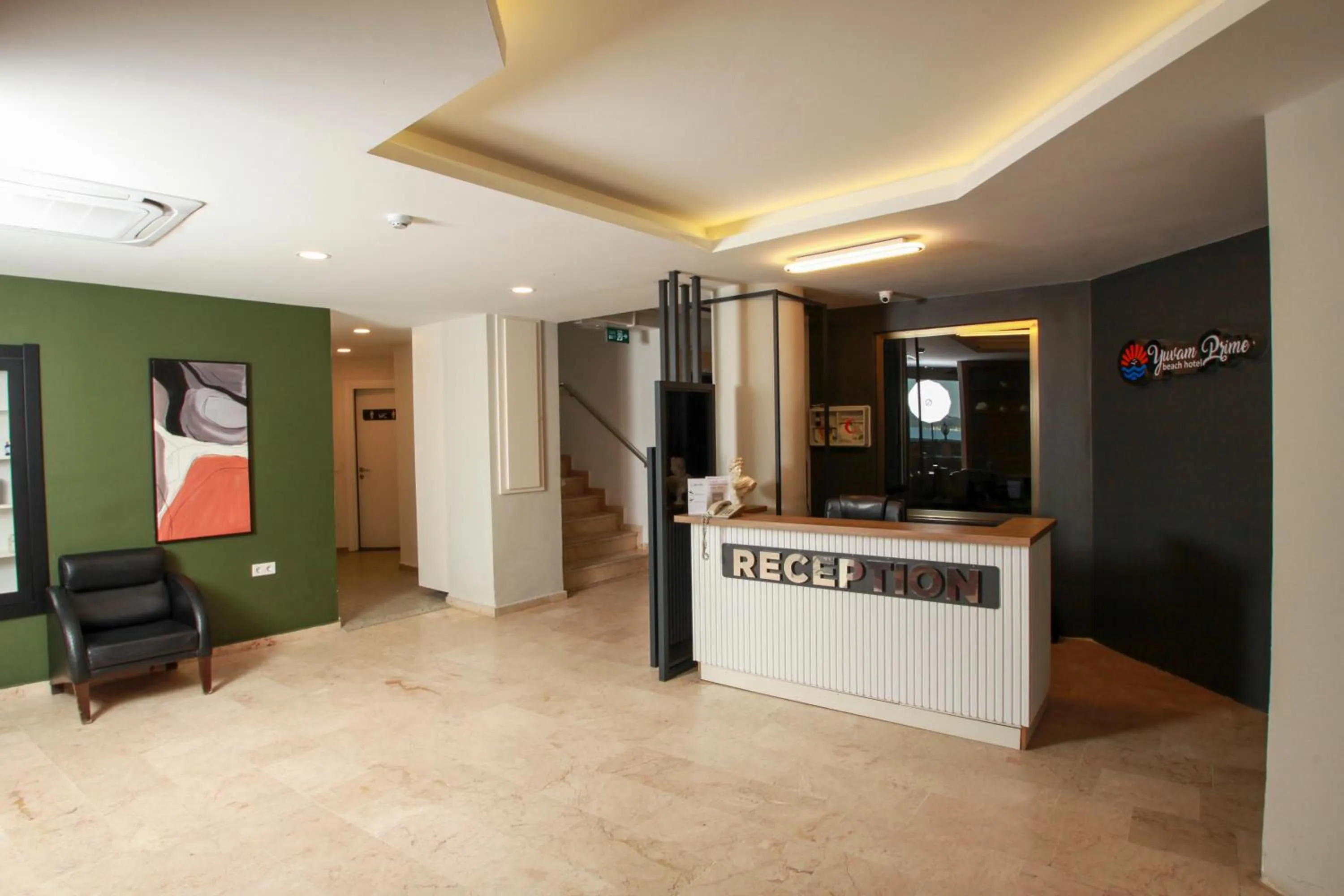 Lobby or reception in Yuvam Prime Beach Hotel