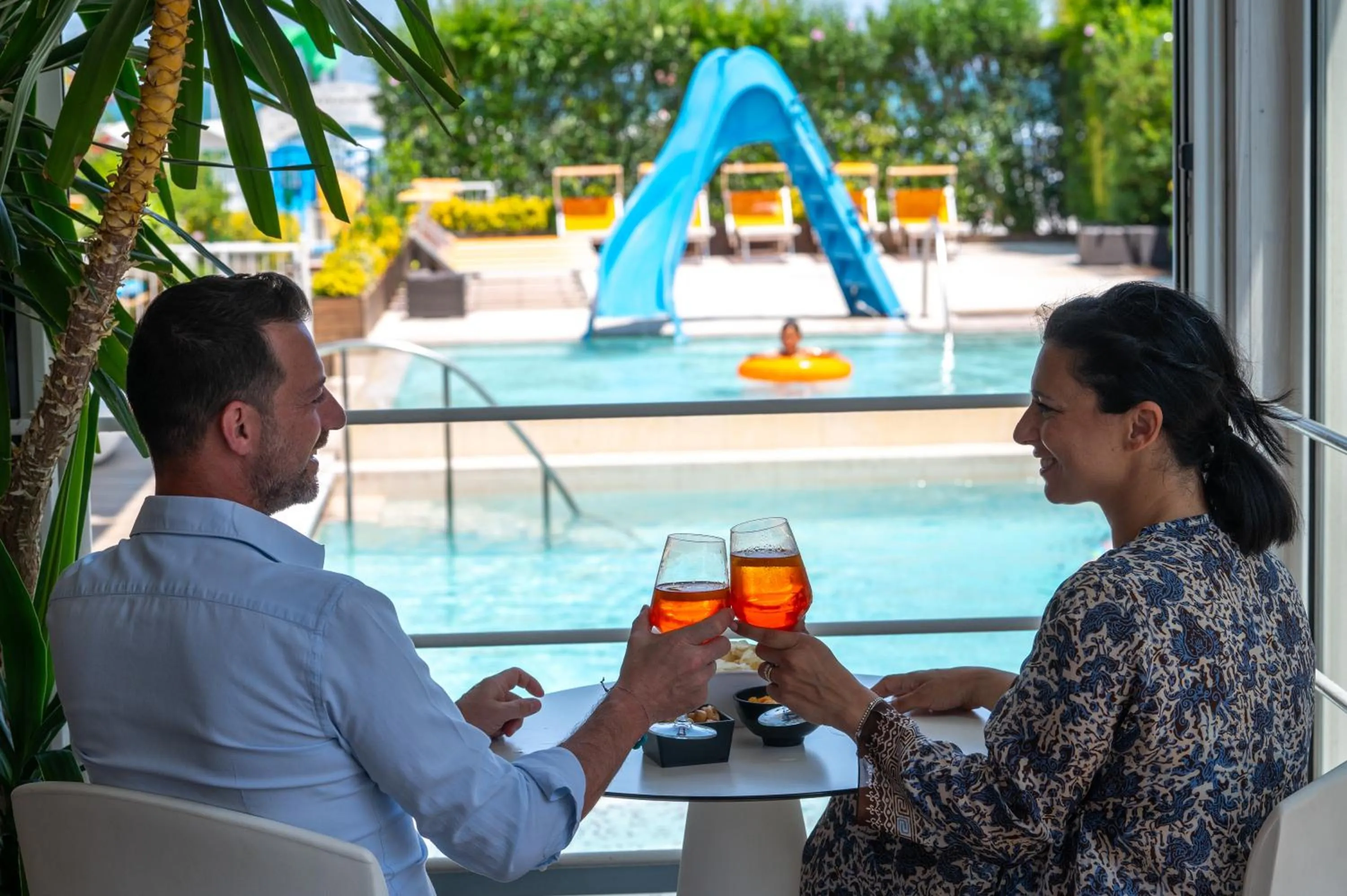 Restaurant/places to eat in Hotel Fedora Riccione - FRONTE MARE