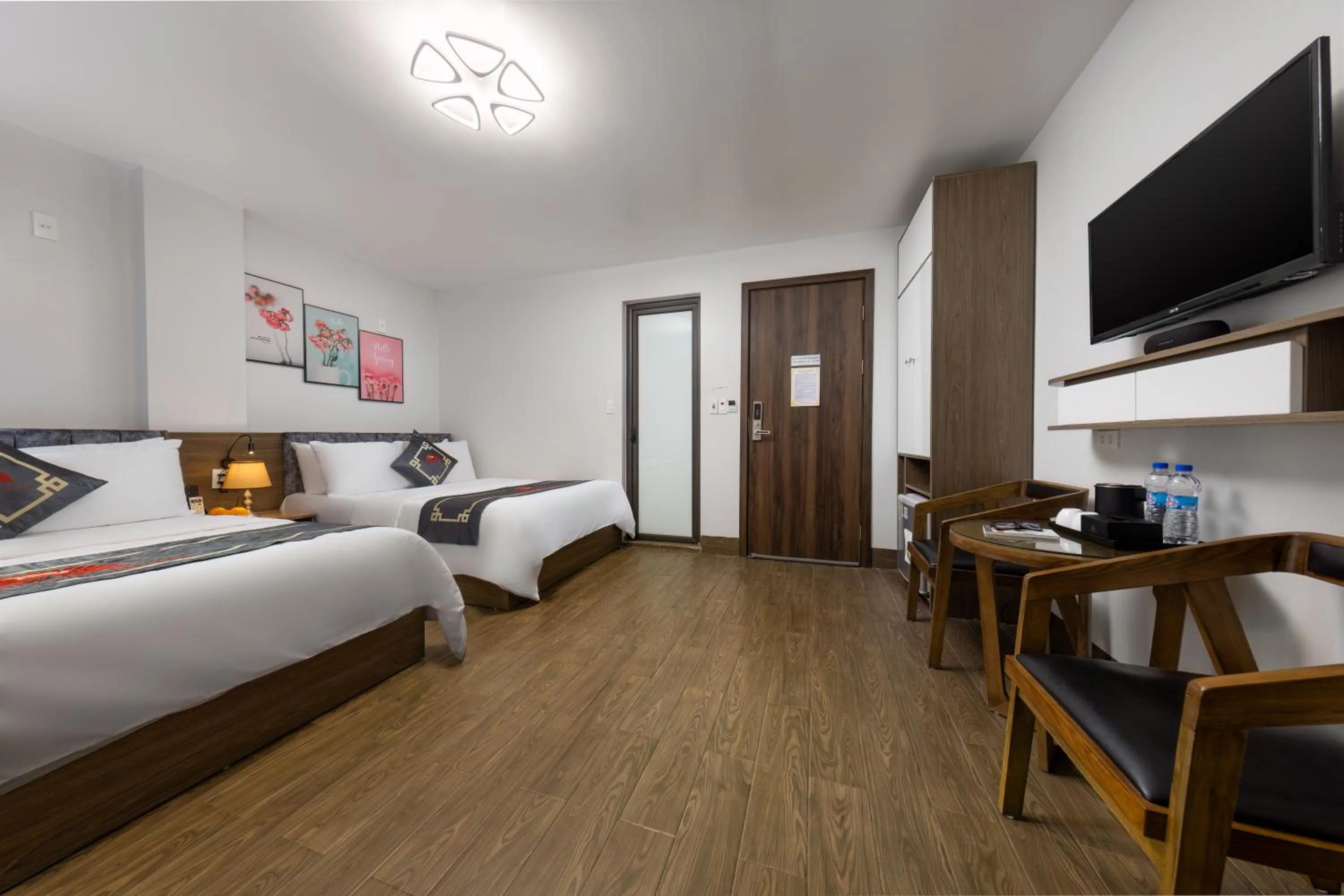 Bed in Bao Phuc Hotel