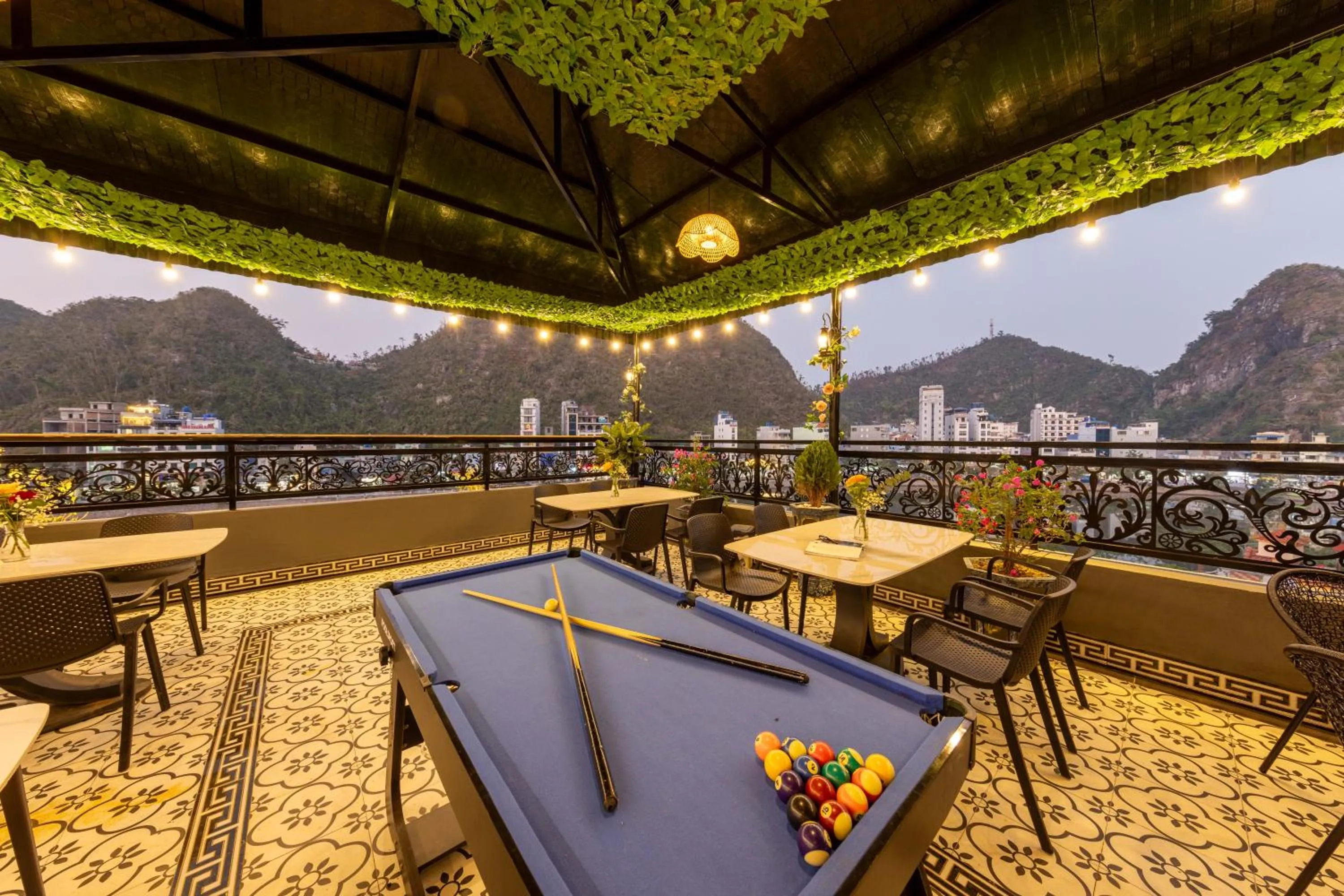 Natural landscape in Bao Phuc Hotel