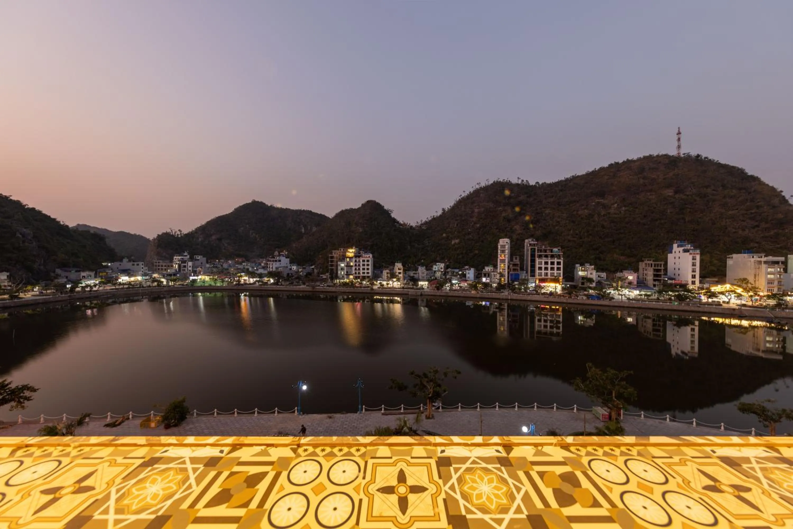 Bird's eye view in Bao Phuc Hotel