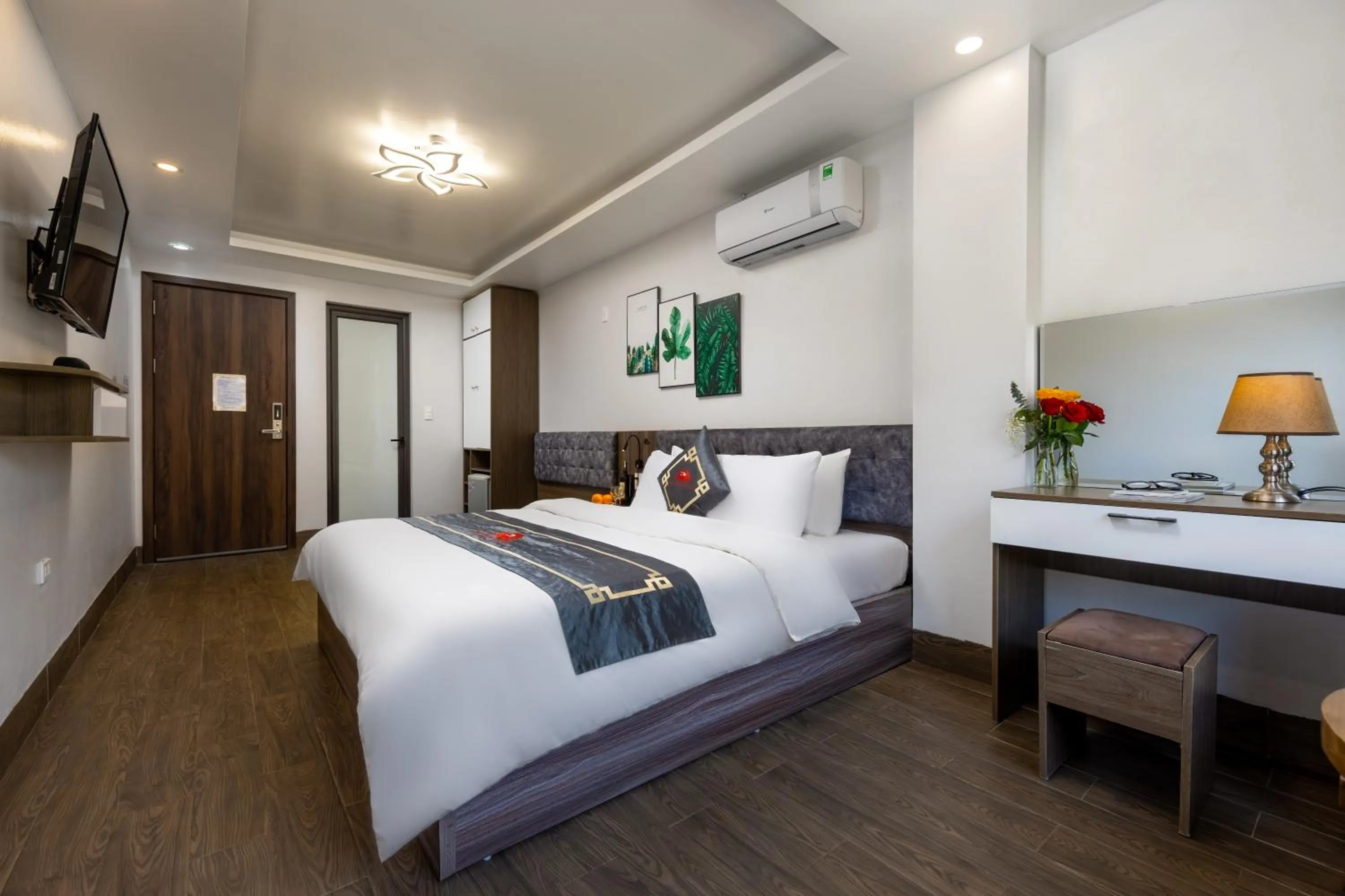 Bed in Bao Phuc Hotel