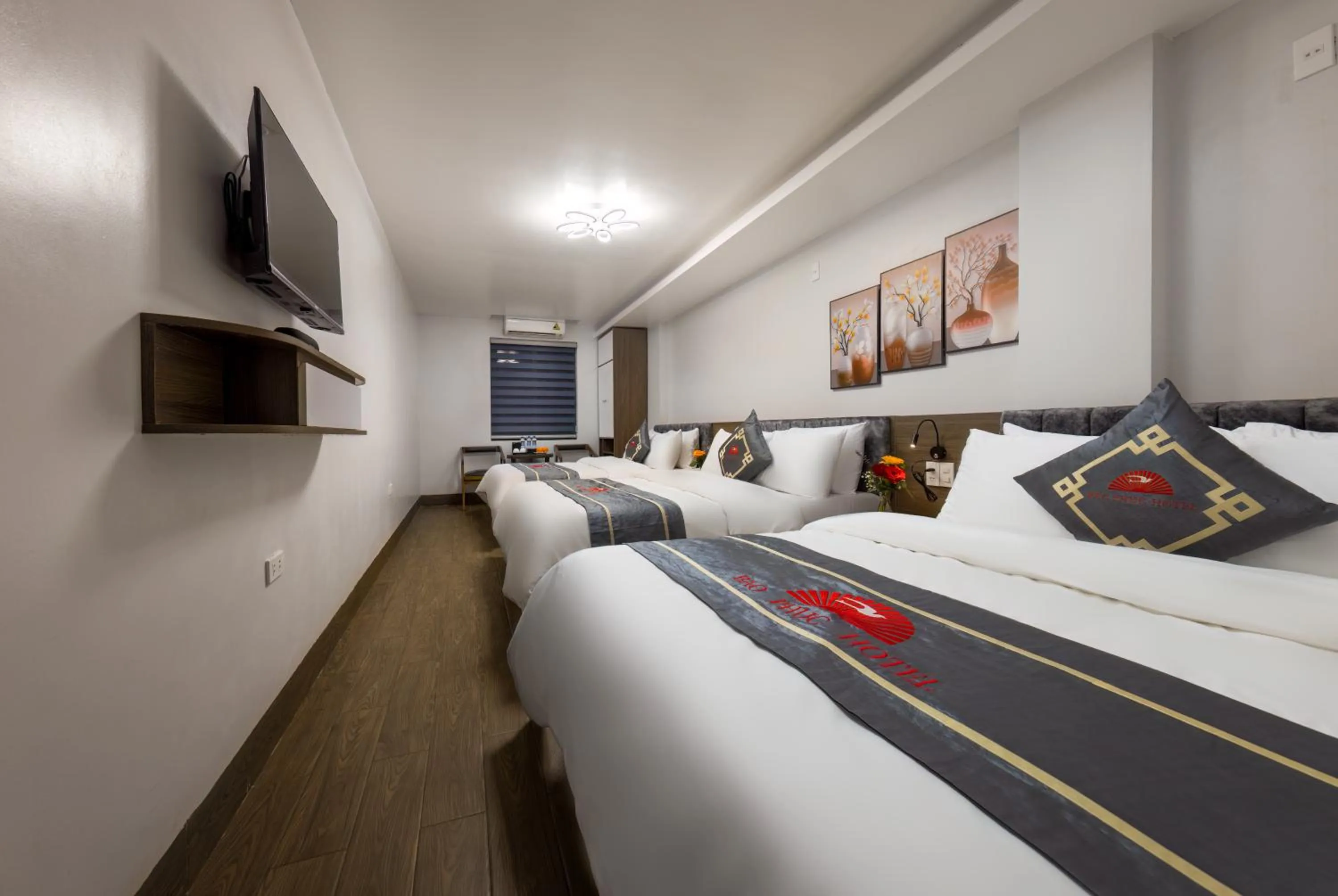 Bed in Bao Phuc Hotel