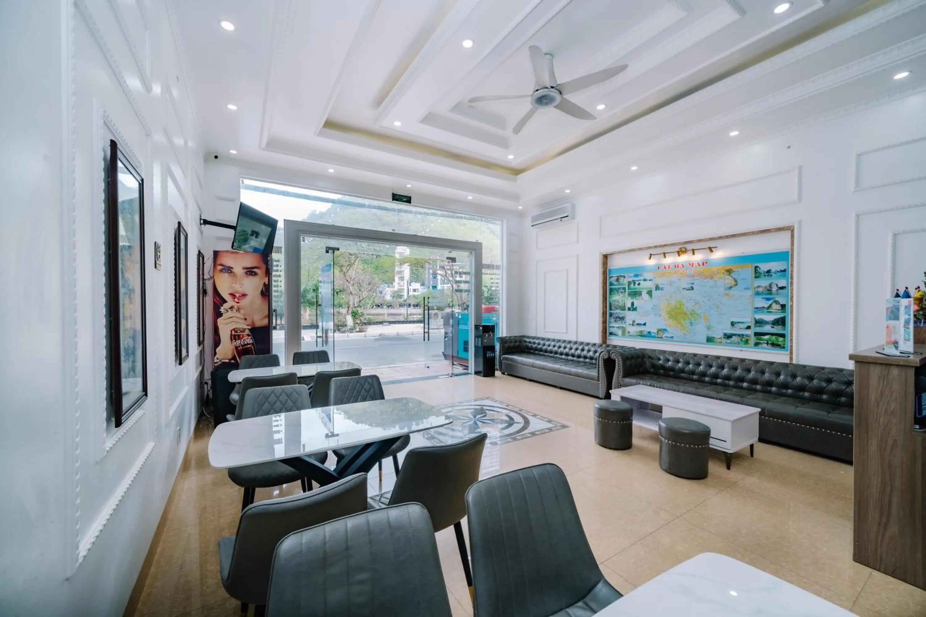 Lobby or reception in Bao Phuc Hotel