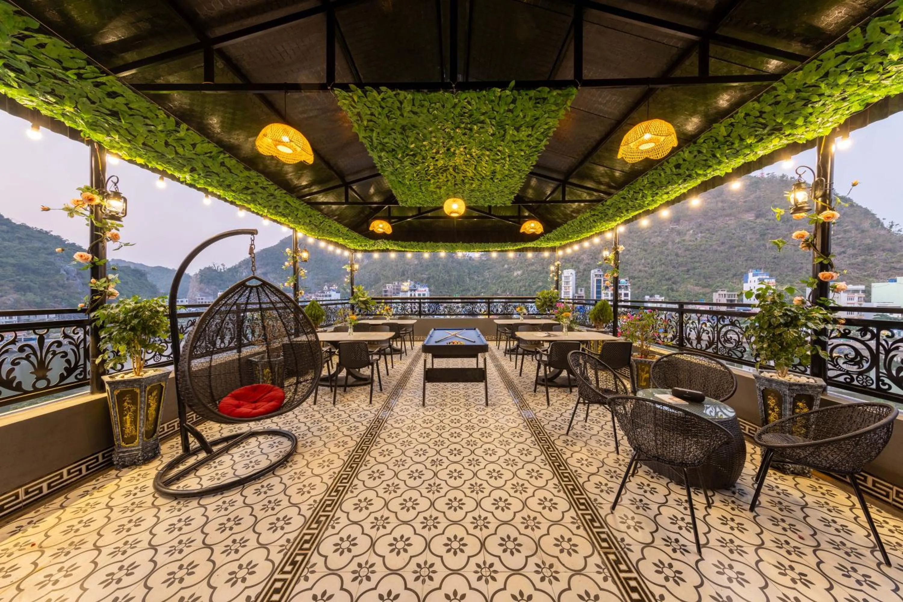 Natural landscape in Bao Phuc Hotel