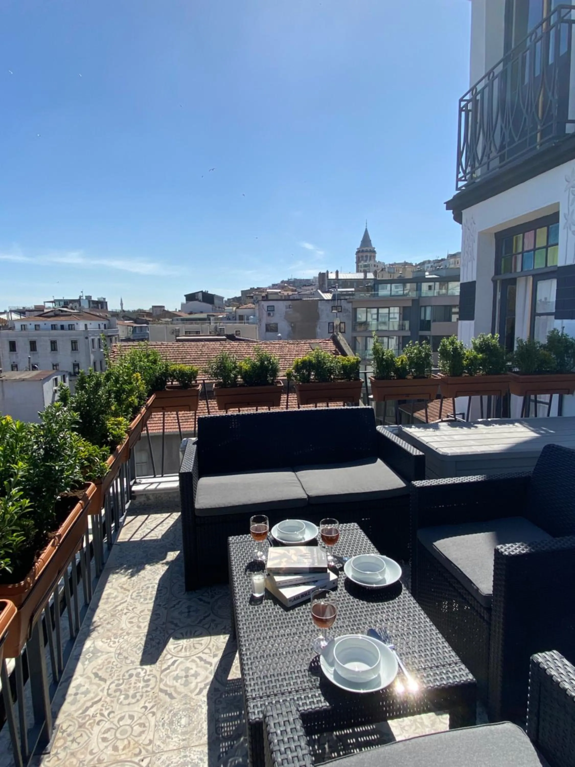 Balcony/Terrace in Galata VAV Suites