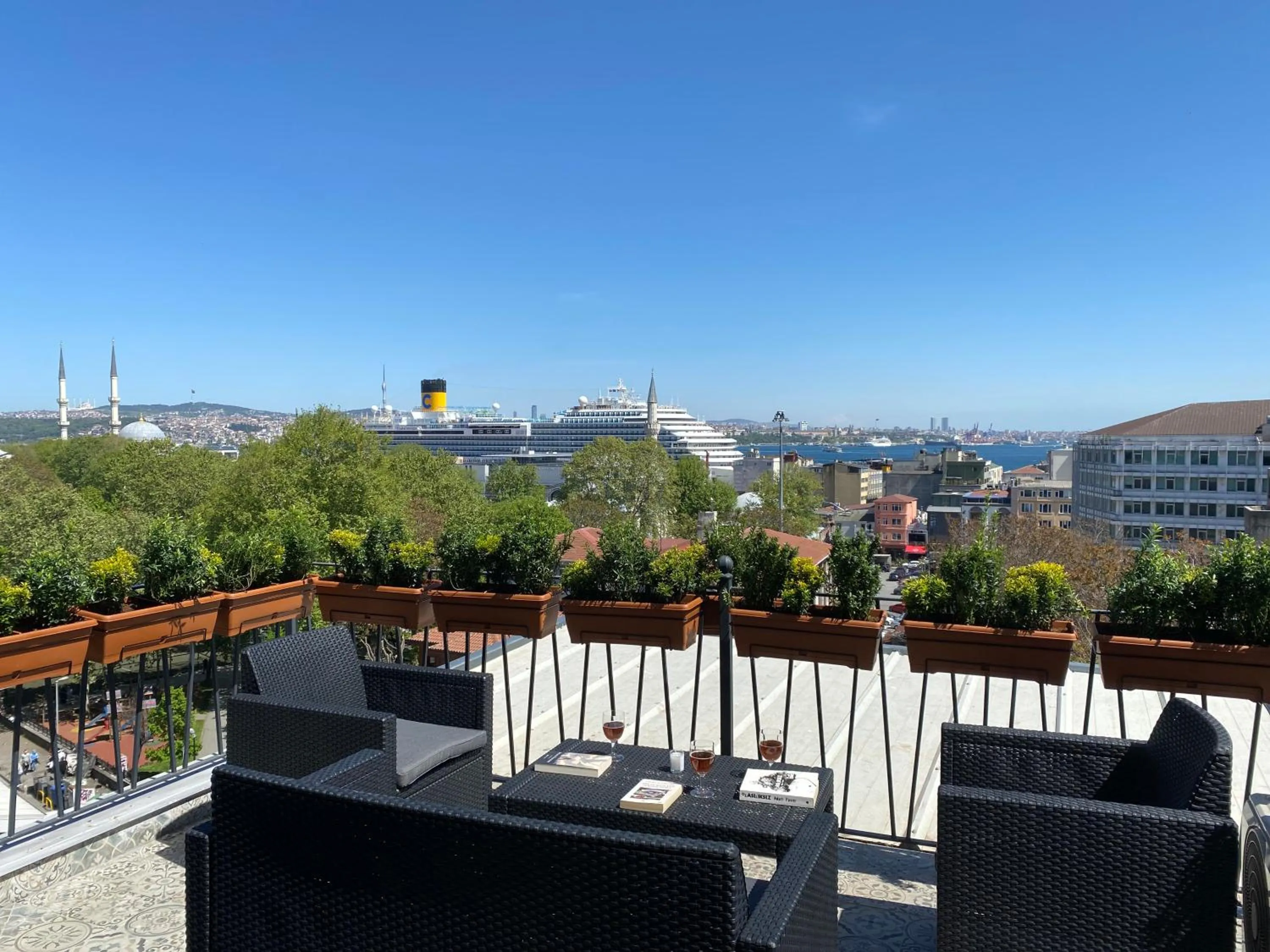 Balcony/Terrace in Galata VAV Suites