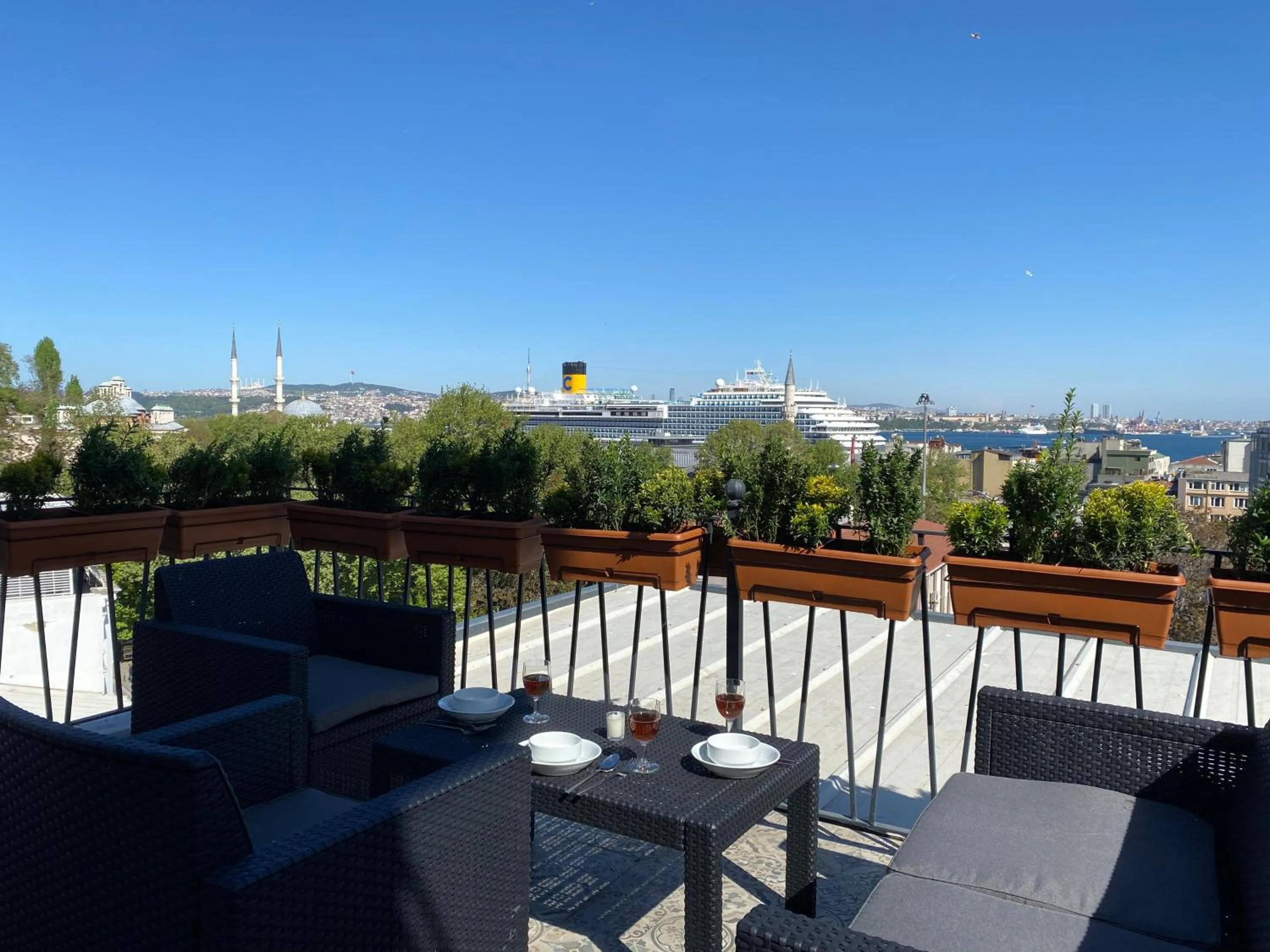 Balcony/Terrace in Galata VAV Suites