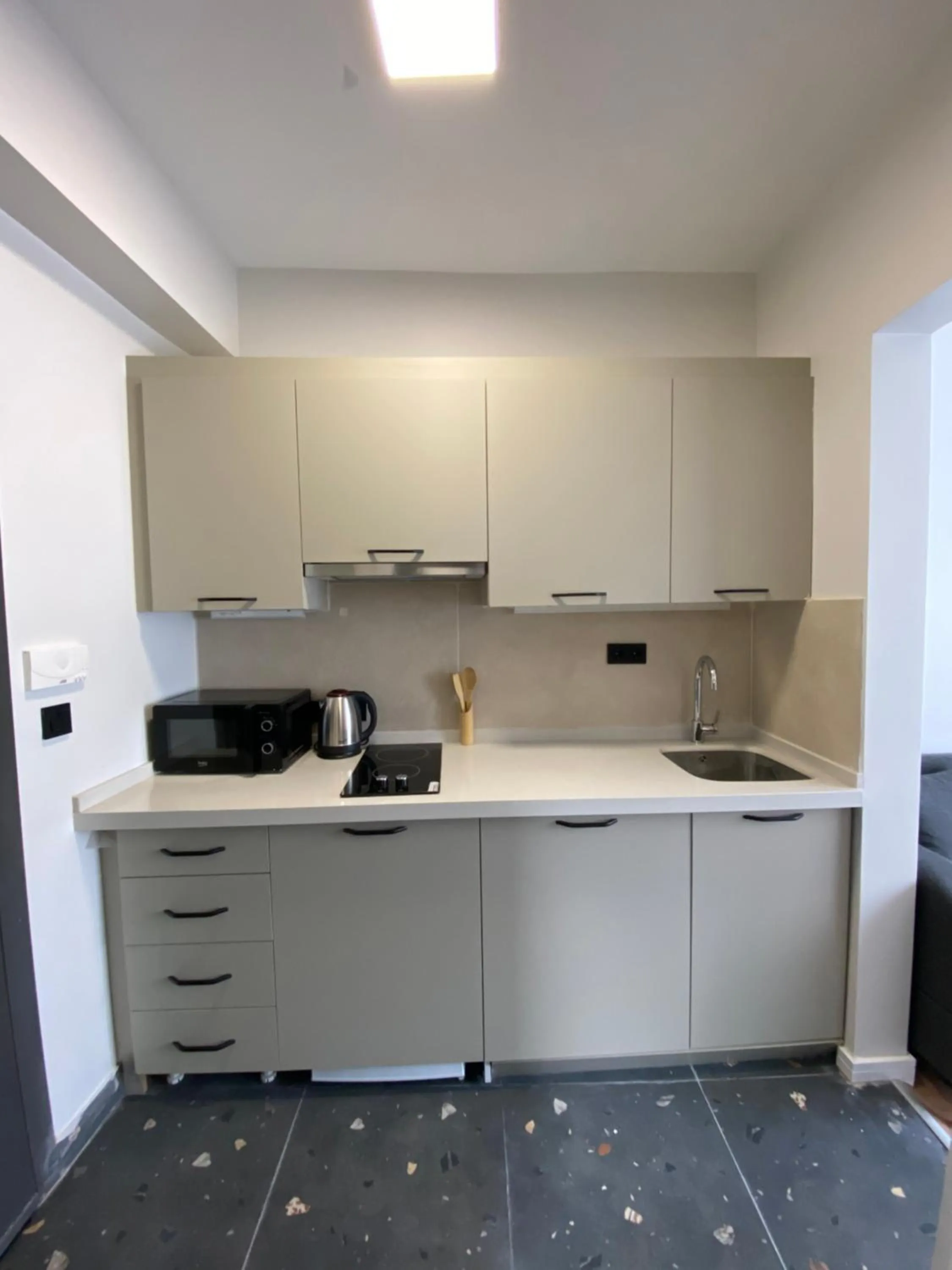 Kitchen or kitchenette in Galata VAV Suites