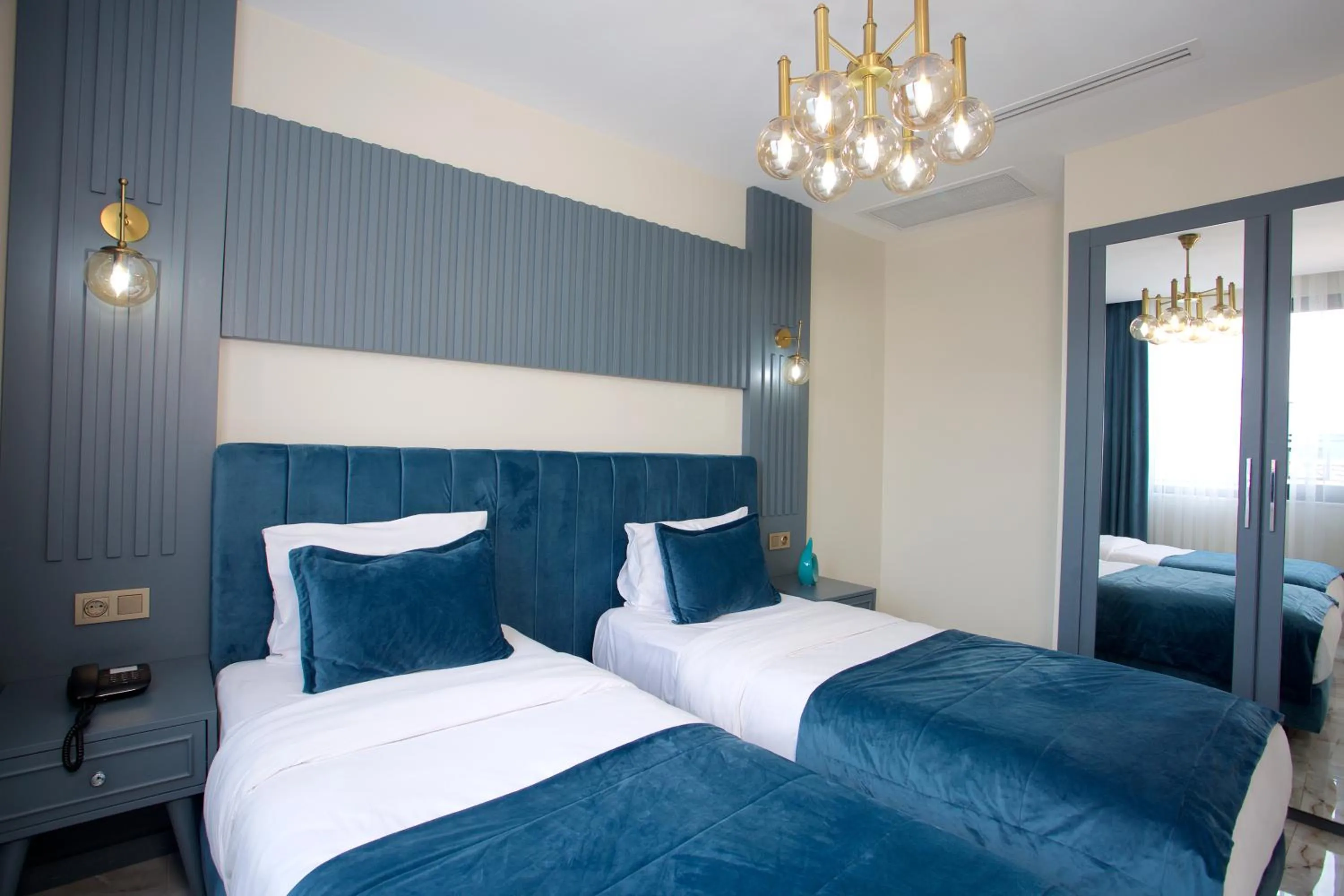 Bed in Princely Suites Nişantaşı