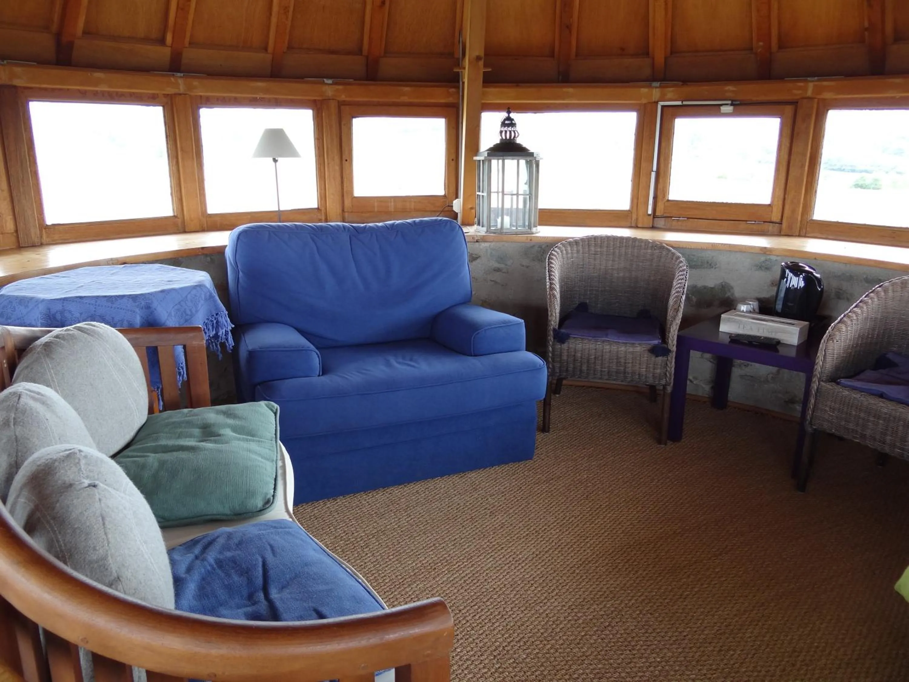 Living room in La Tour du Moulin Géant