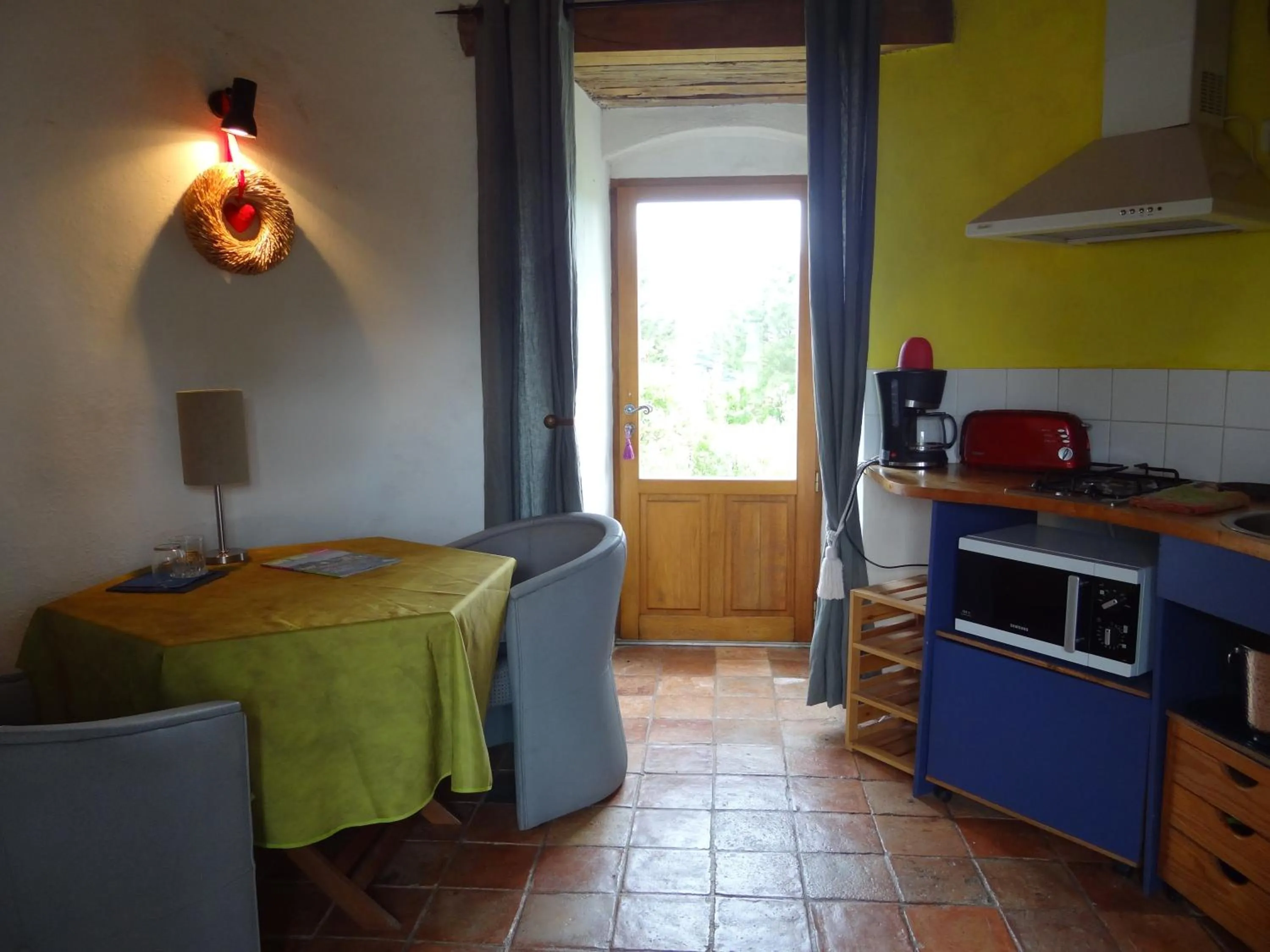 Kitchen or kitchenette in La Tour du Moulin Géant
