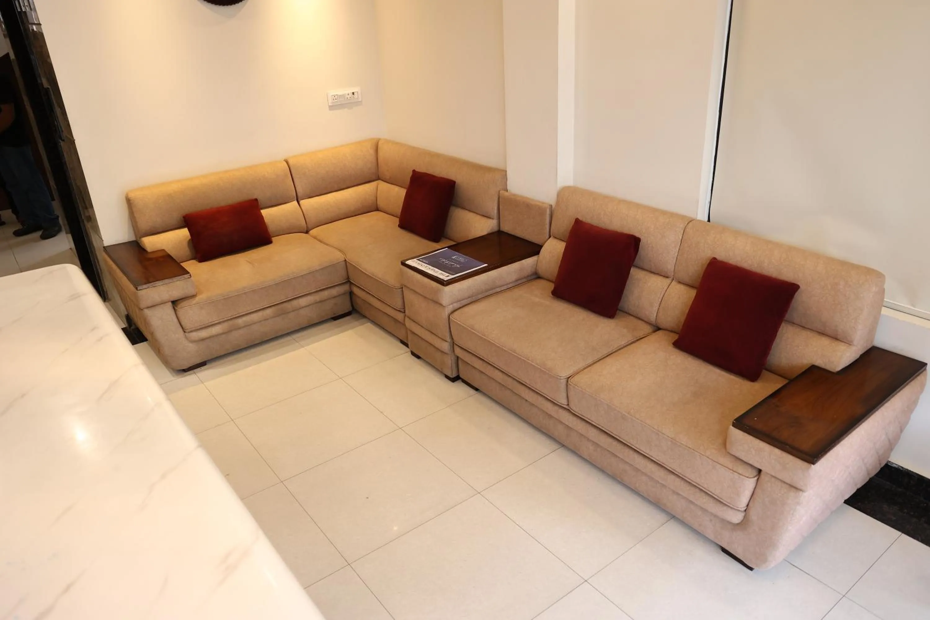 Lobby or reception in ShriGo Hotel Haridwar