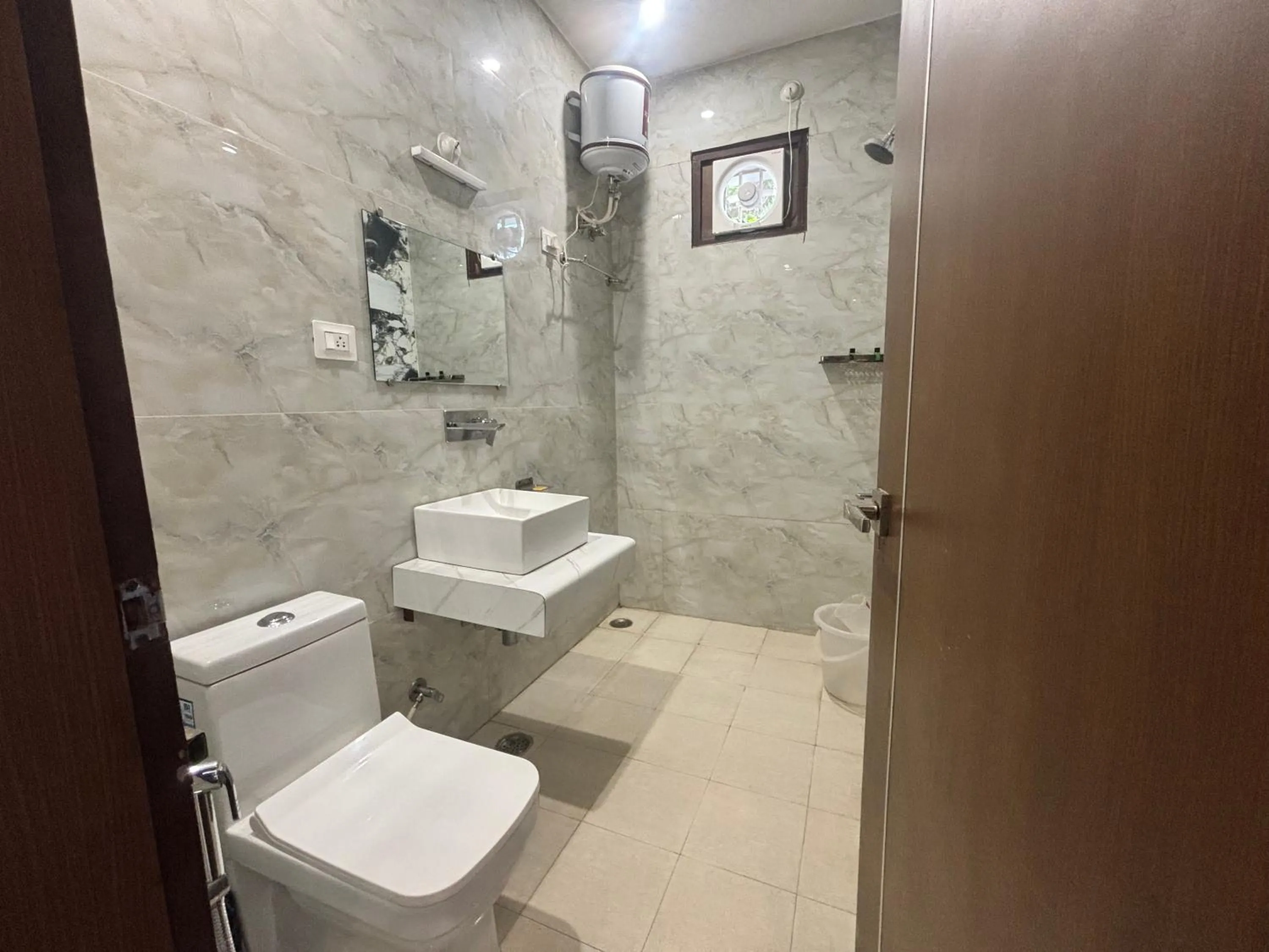 Bathroom in ShriGo Hotel Haridwar