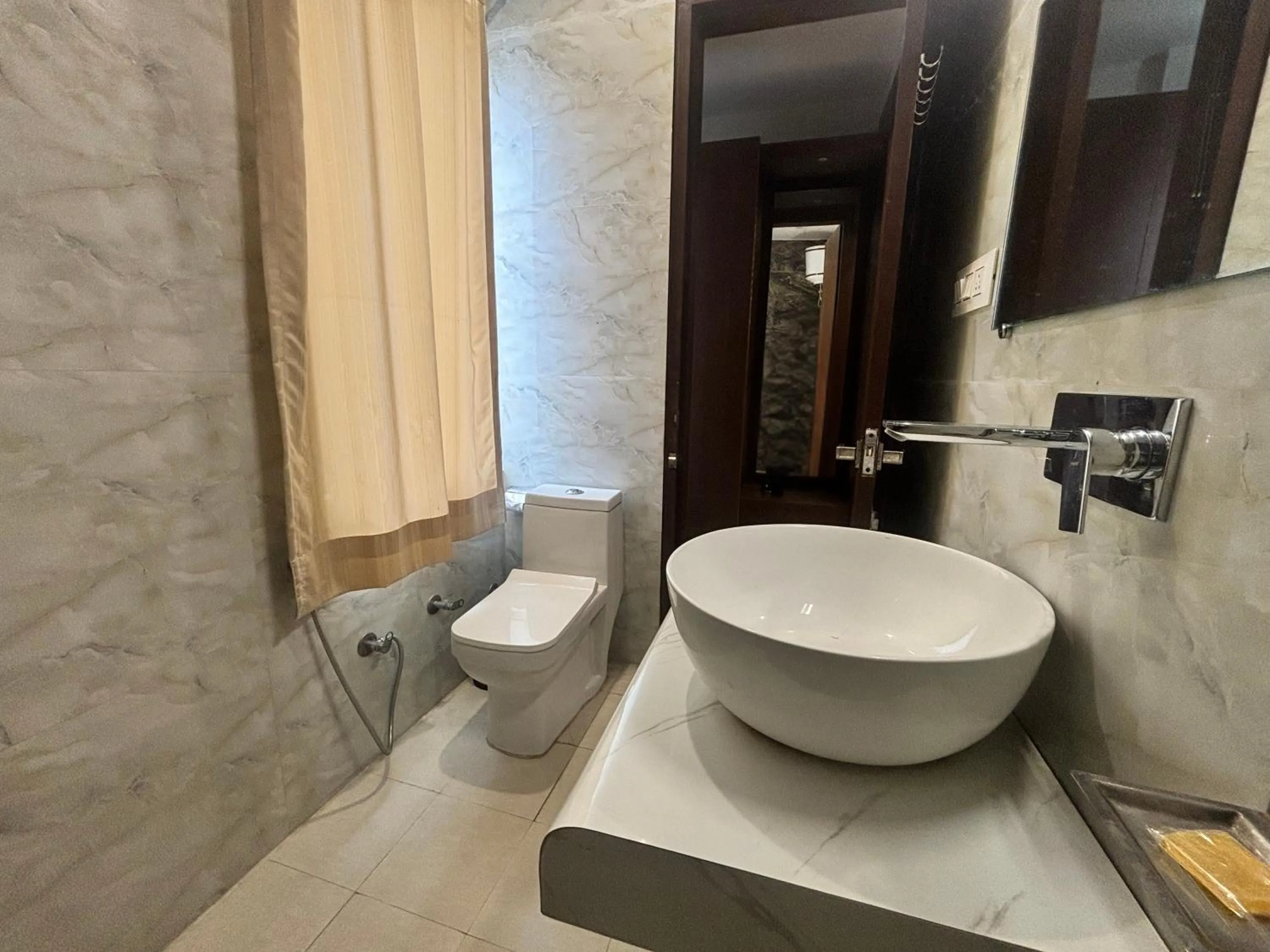 Bathroom in ShriGo Hotel Haridwar