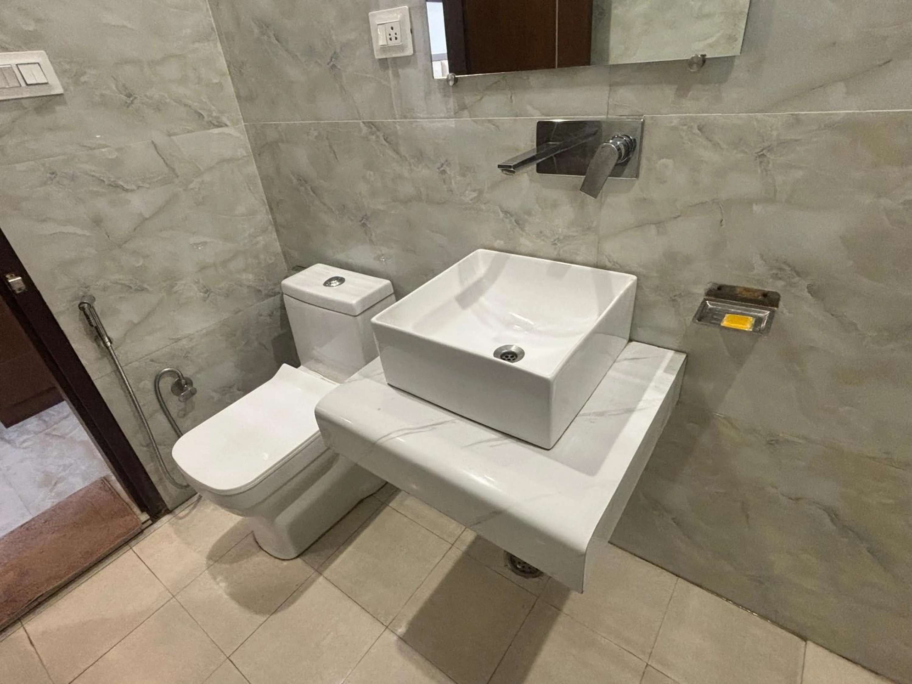 Bathroom in ShriGo Hotel Haridwar