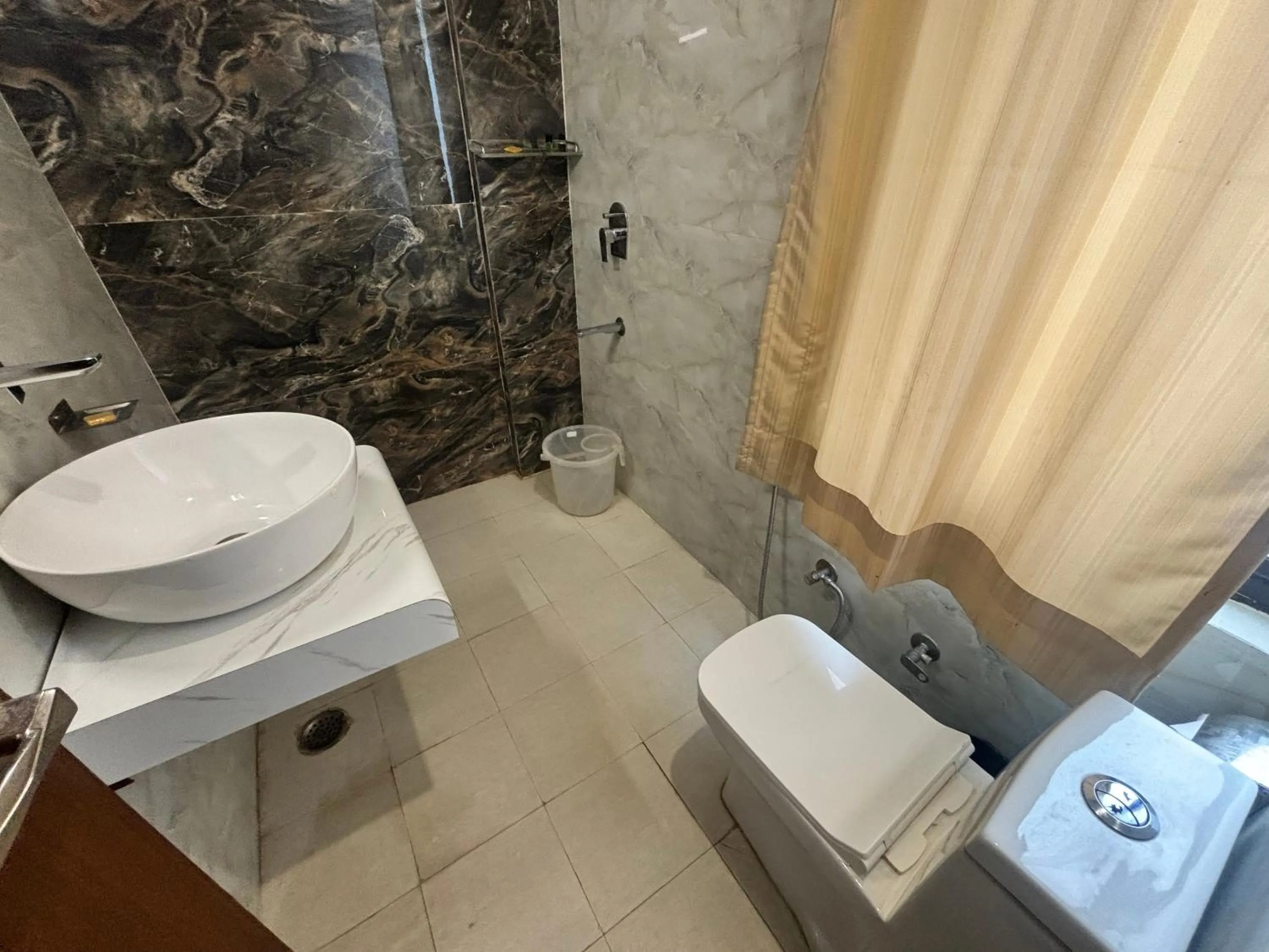 Bathroom in ShriGo Hotel Haridwar