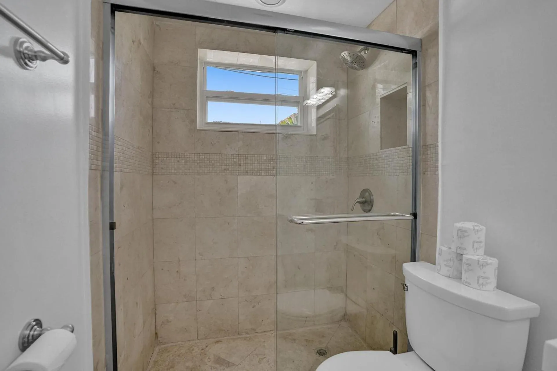 Bathroom in Bay Harbor Suites
