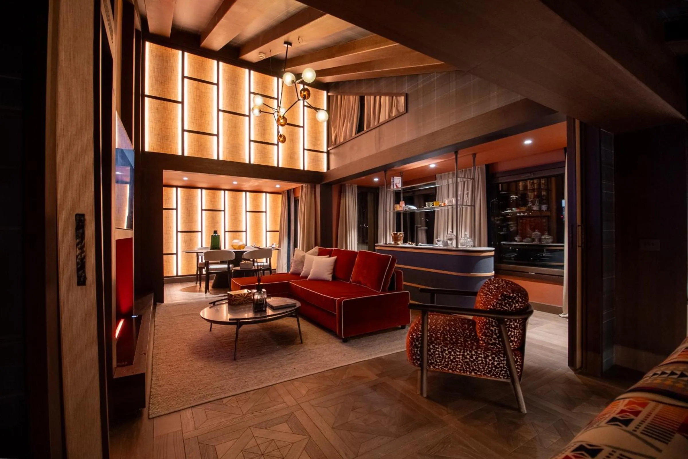 Living room in Eight Cortina