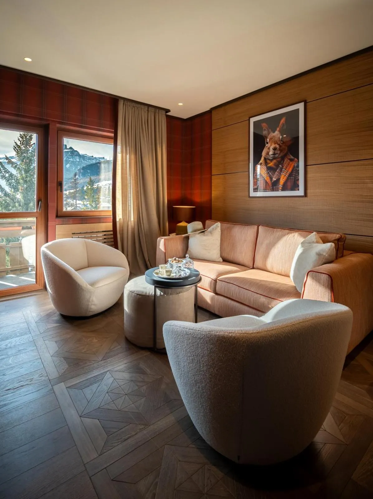 Living room in Eight Cortina