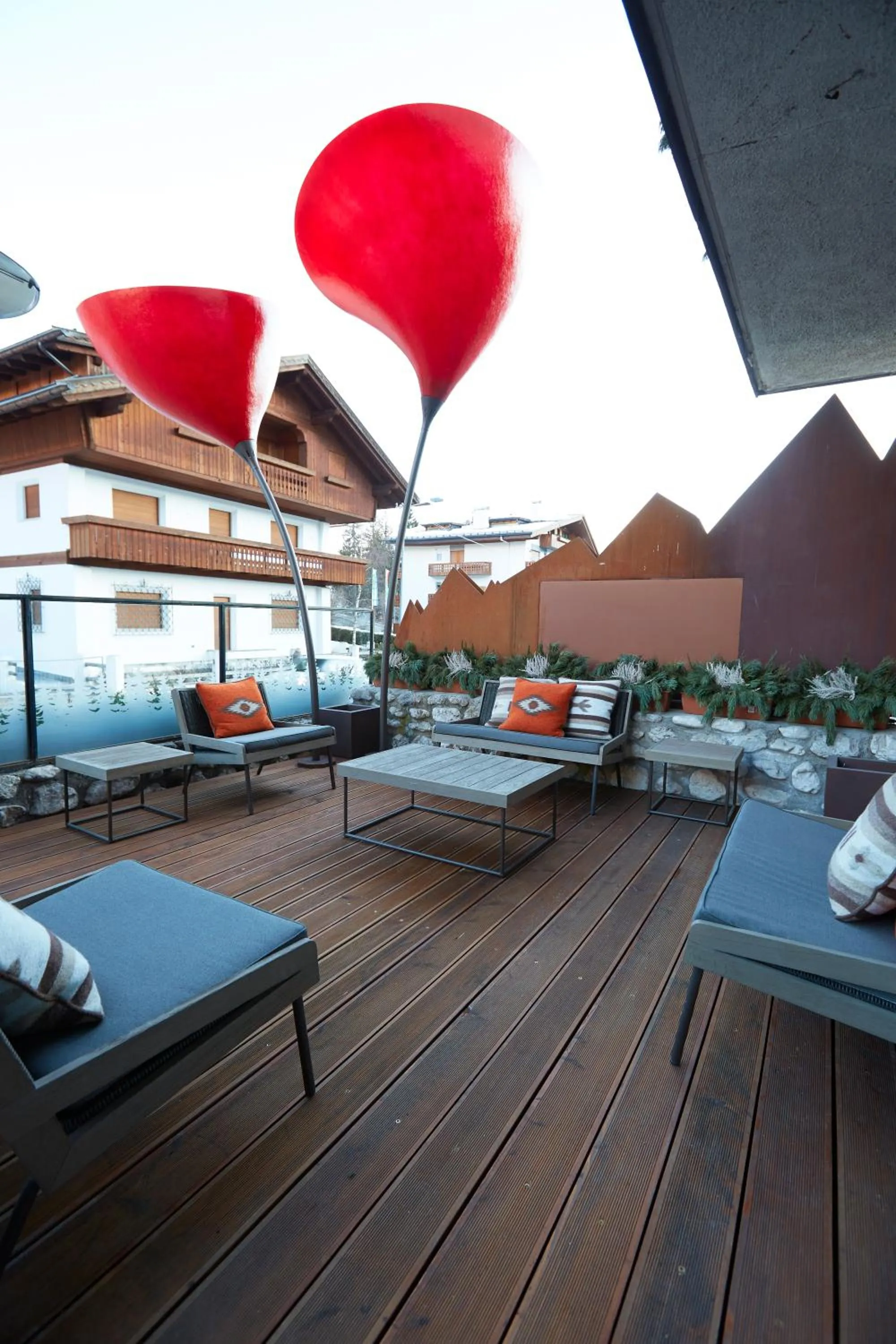 Balcony/Terrace in Hotel Europa