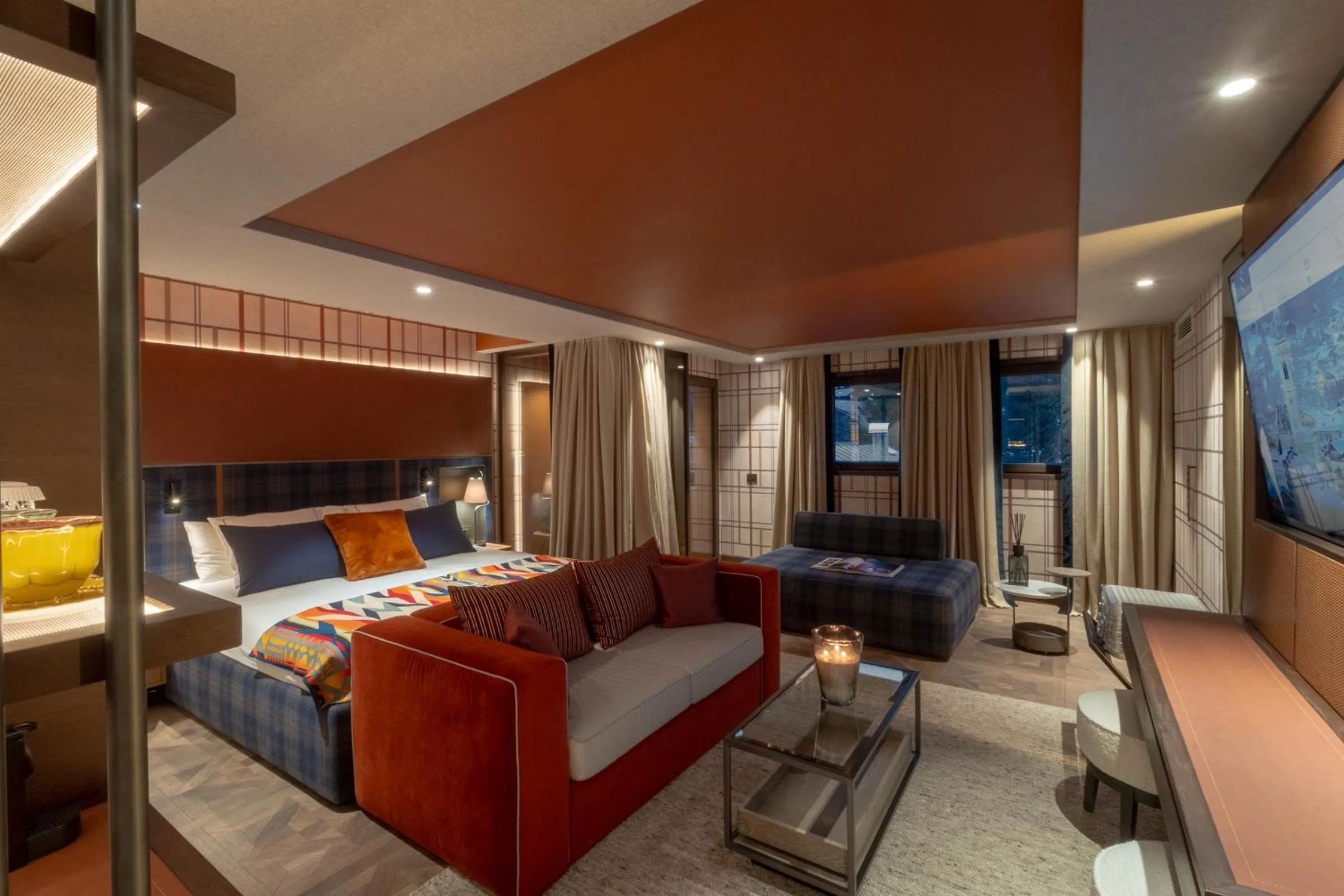 Photo of the whole room, Bed in Eight Cortina