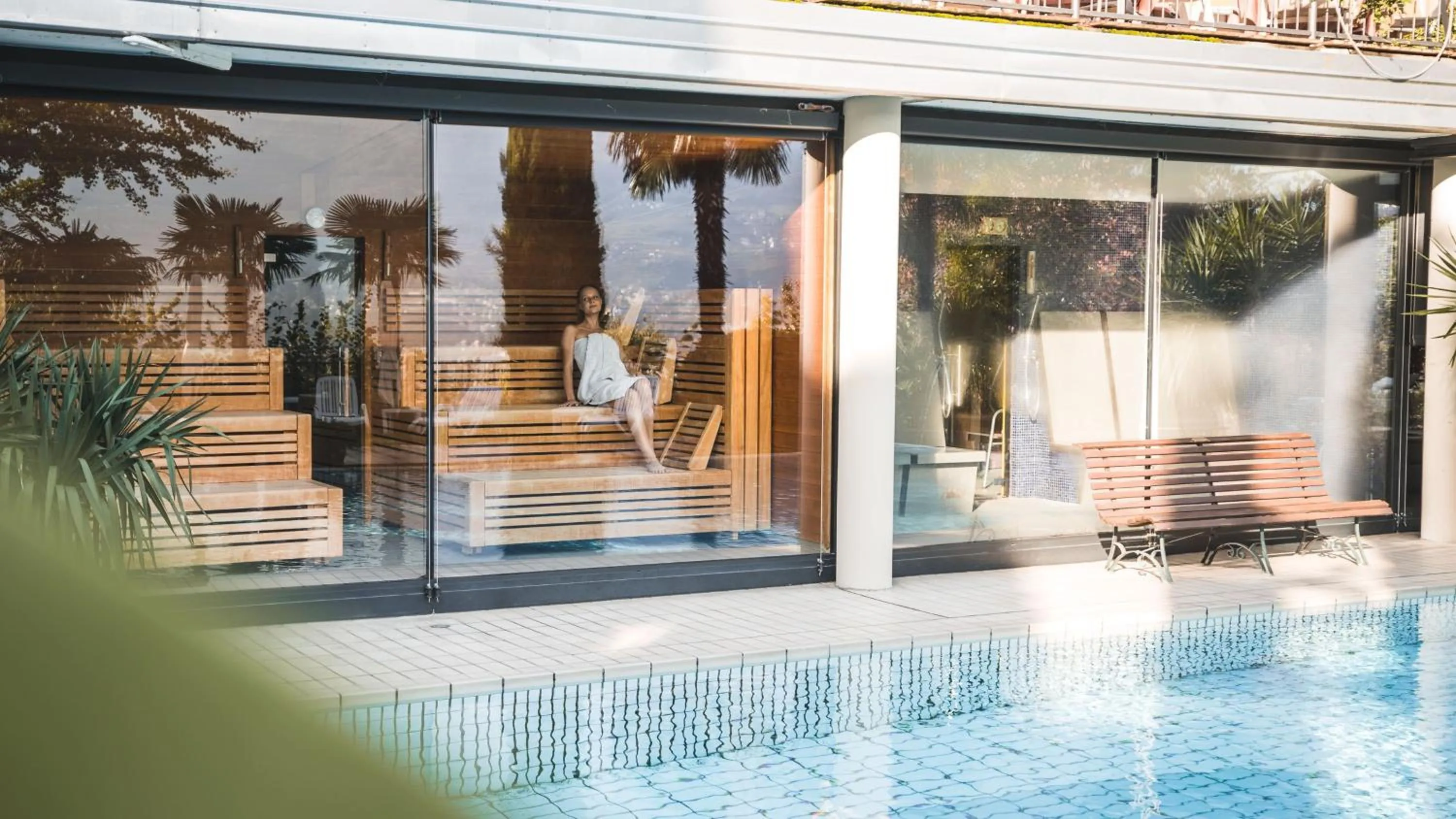 Sauna in Parkhotel Marlena - Adults Only