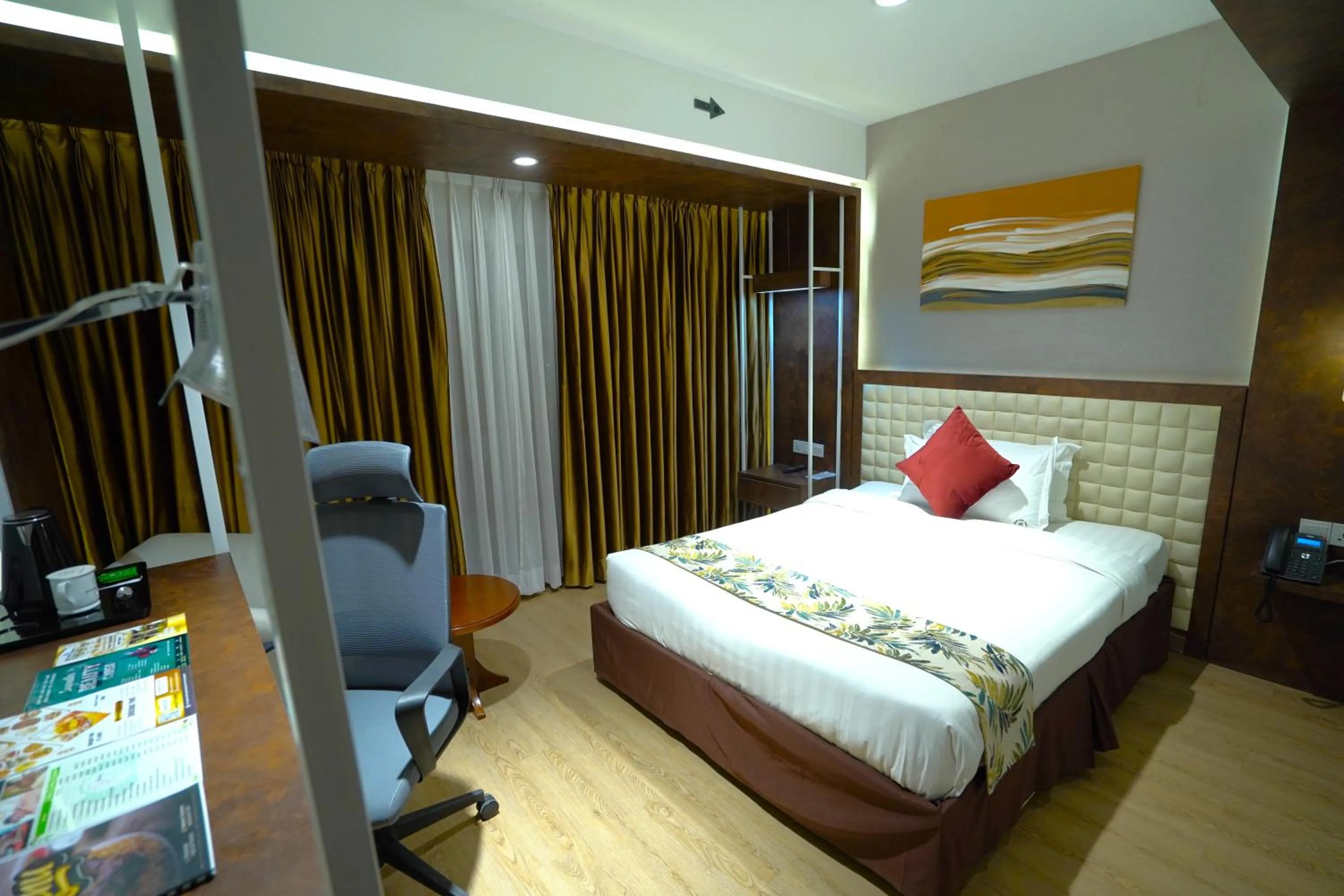Bed in Grand River View Hotel - Rajshahi