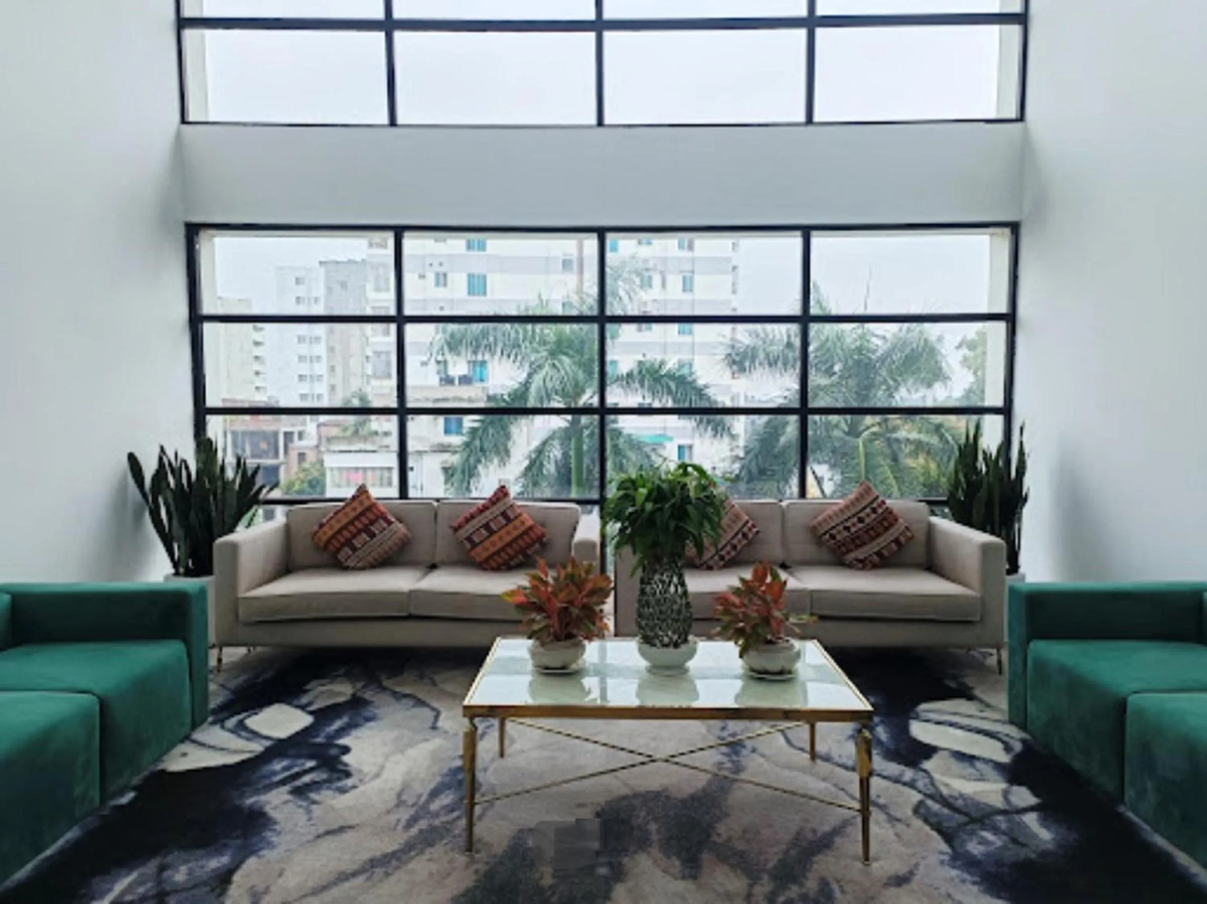 Seating area in Grand River View Hotel - Rajshahi