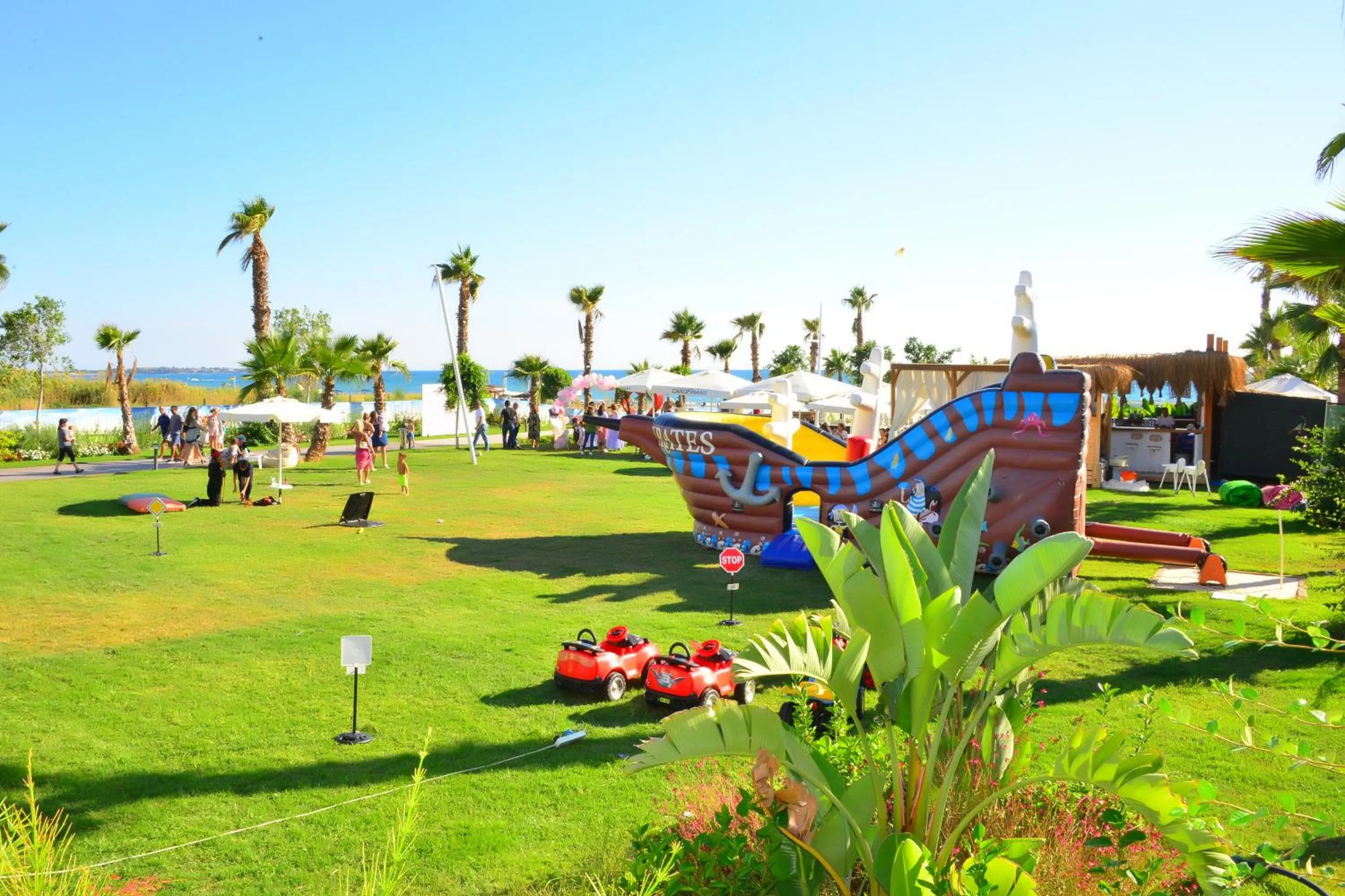 Beach in A Hotel Side